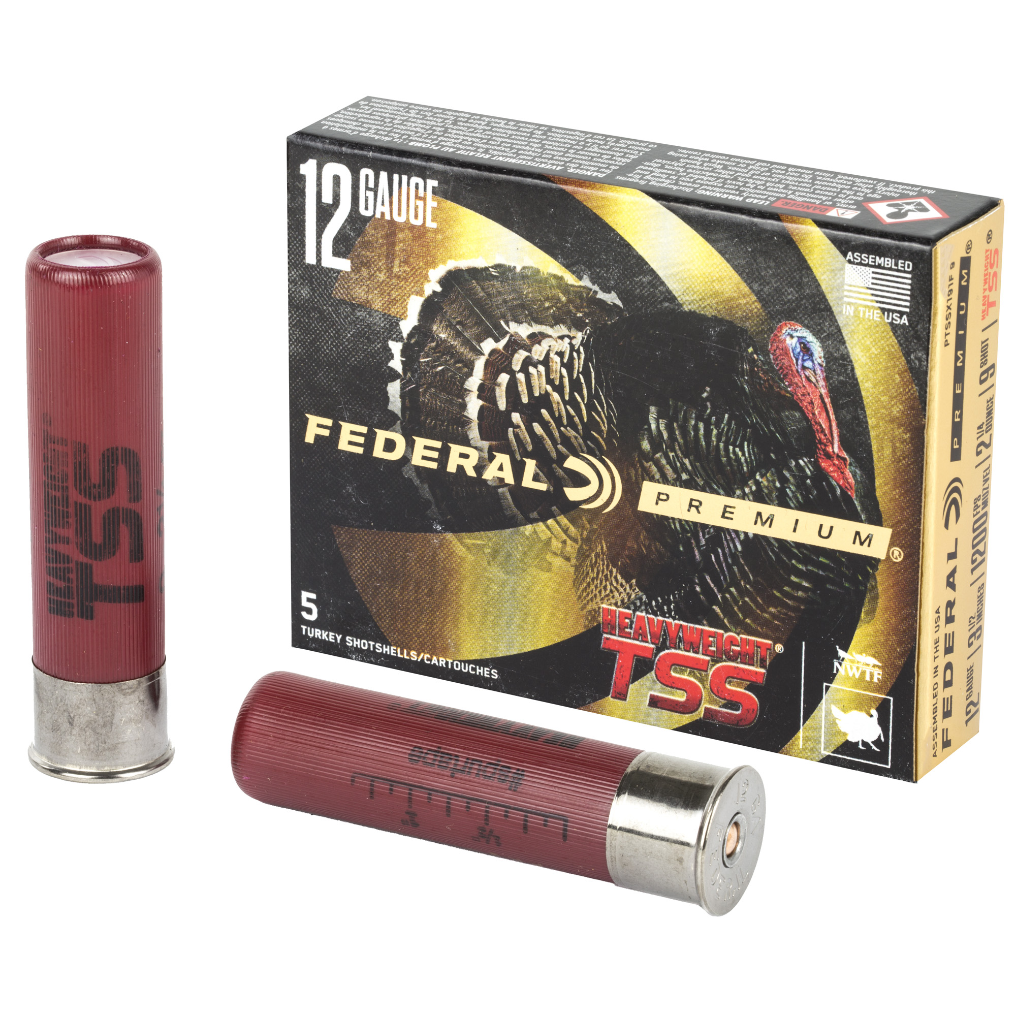 Federal Hvywght Tss 12 Gauge 3.5″ #9 Shot 5/50 bulk ammo product image