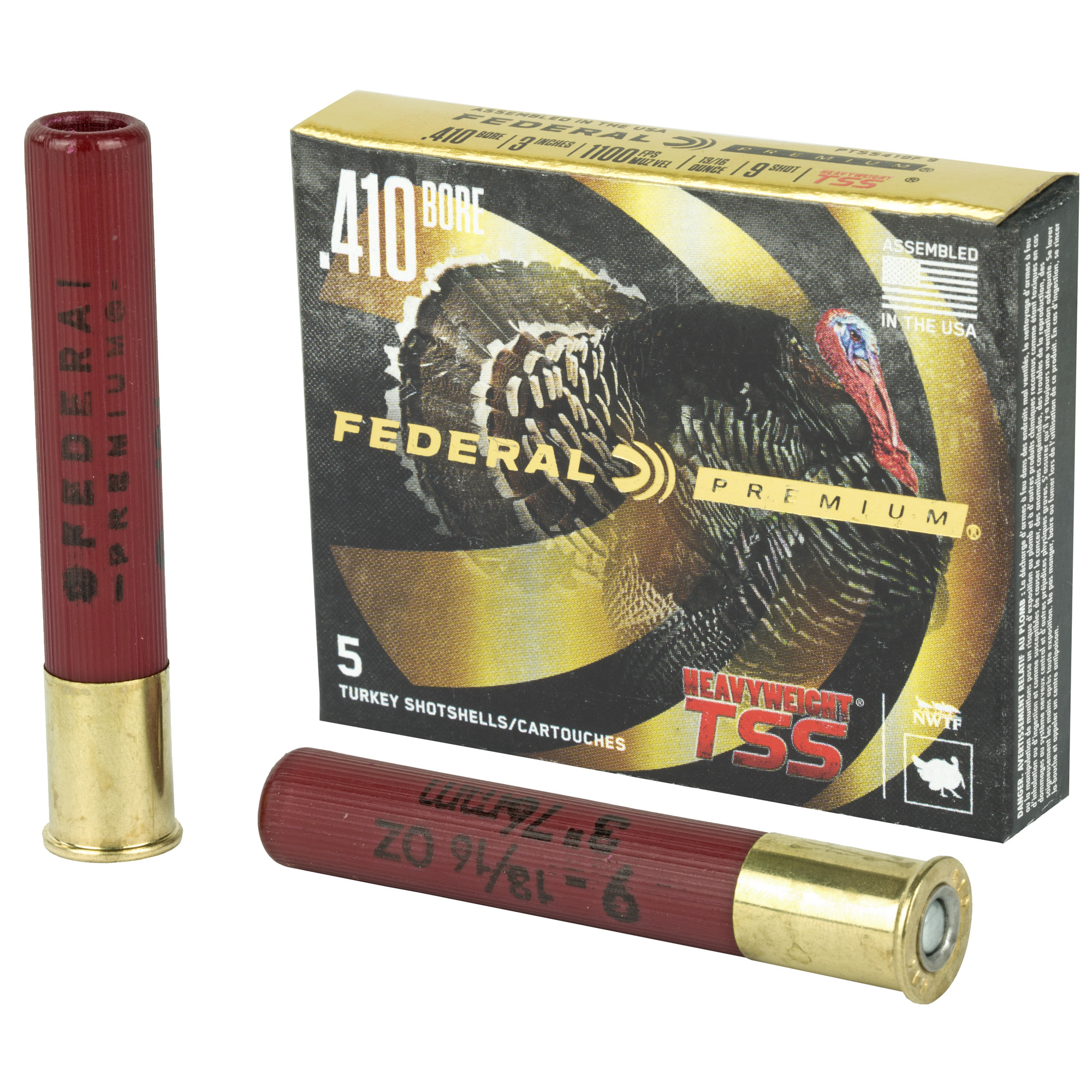 Federal Hvywght Tss 410 3″ #9 5/50 bulk ammo product image