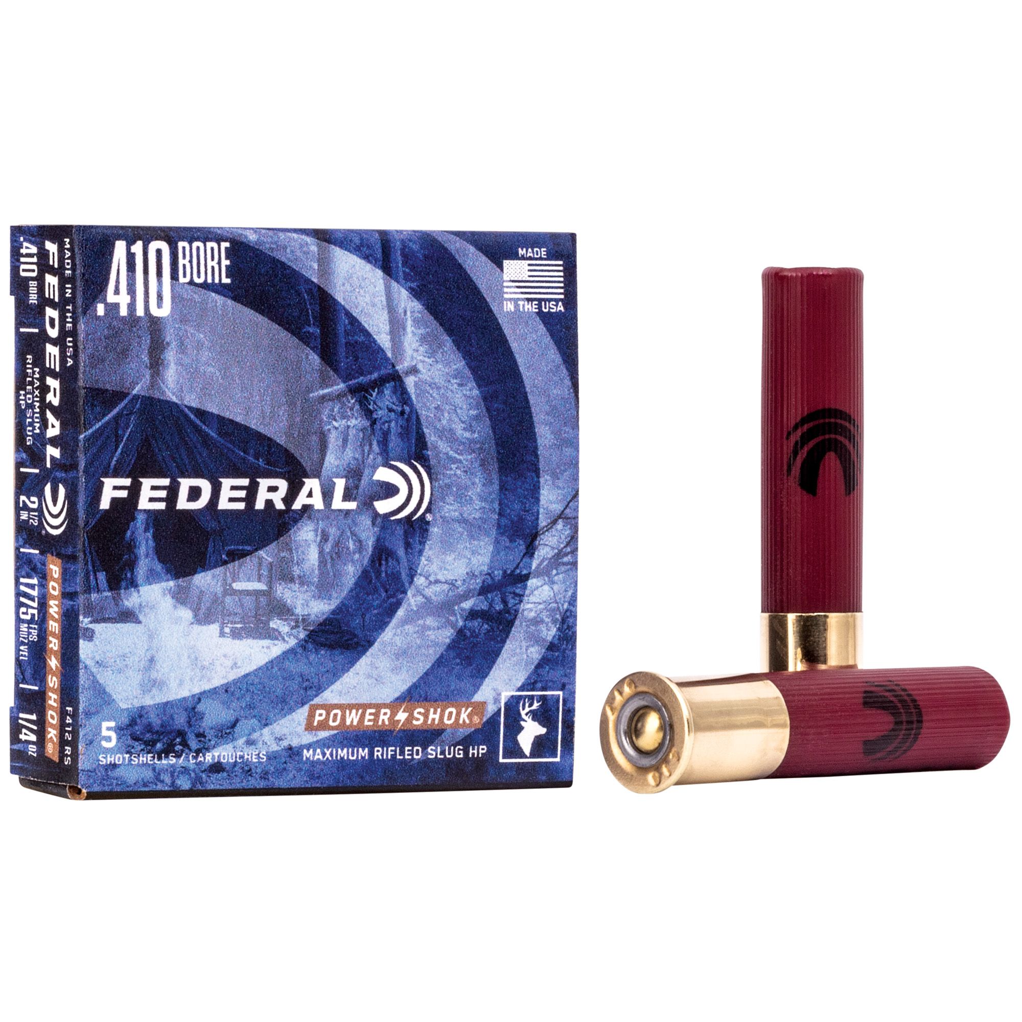 Federal Power-Shok 410 2.5 Mx Rfl Sl 5/250 bulk ammo product image