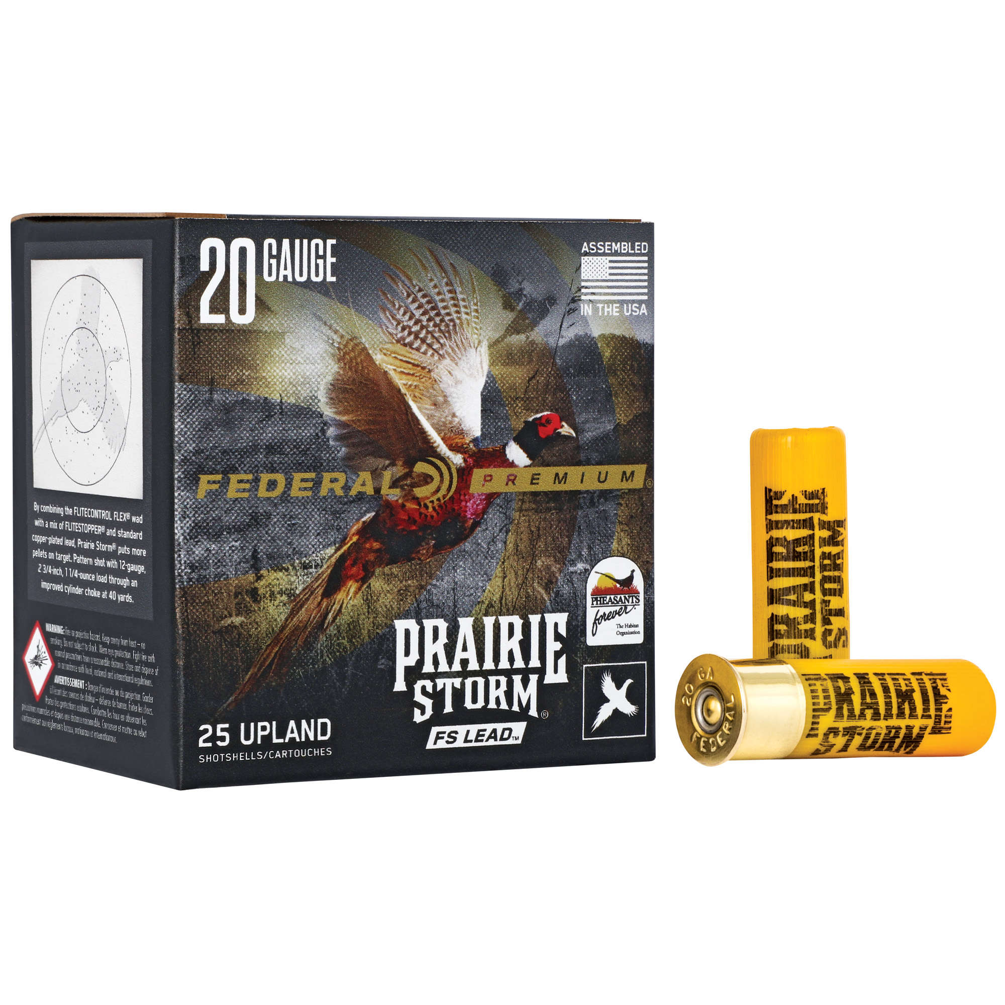 Federal Pr Storm 20 Gauge 2.75″ #5 Ld 25/250 bulk ammo product image