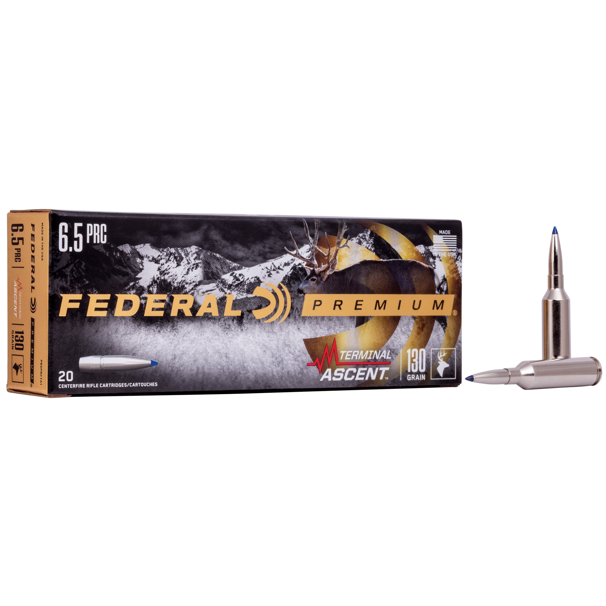 Federal Prm 6.5 PRC 130 Grain Ta 20/200 bulk ammo product image