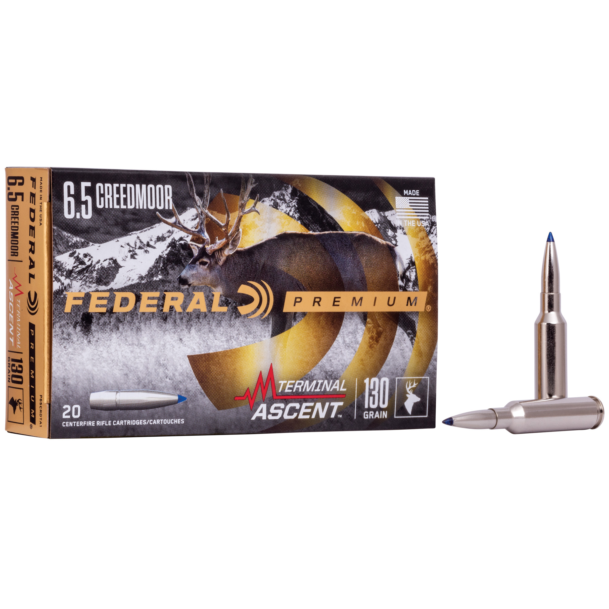 Federal Prm 6.5cm 130 Grain Ta 20/200 bulk ammo product image