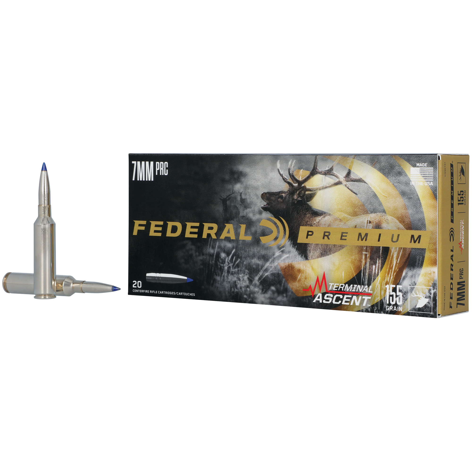 Federal Prm 7mm PRC 155 Grain Ta 20/200 bulk ammo product image