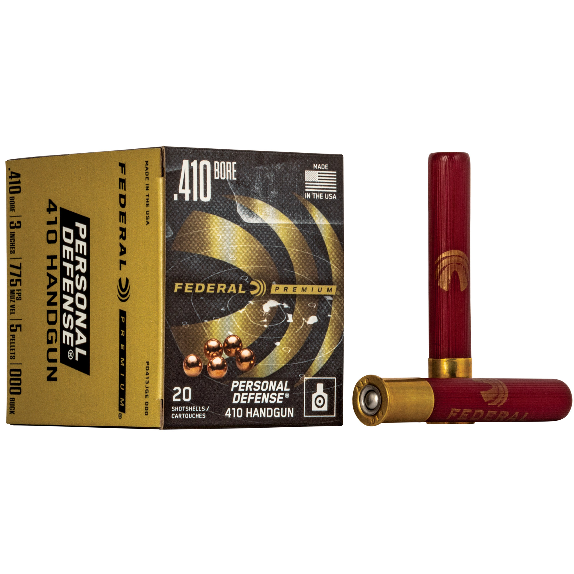 Federal Prm Pd 410 3″ 000 Buck 20/200 bulk ammo product image