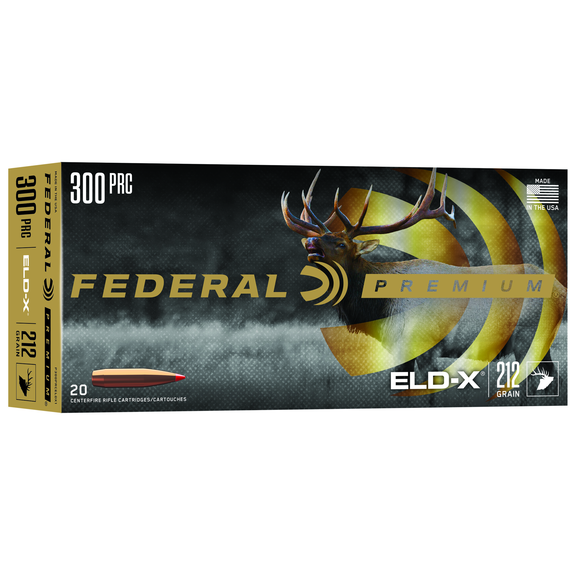 Federal Prs Htr 300 PRC 212 Grain Eldx 20/200 bulk ammo product image