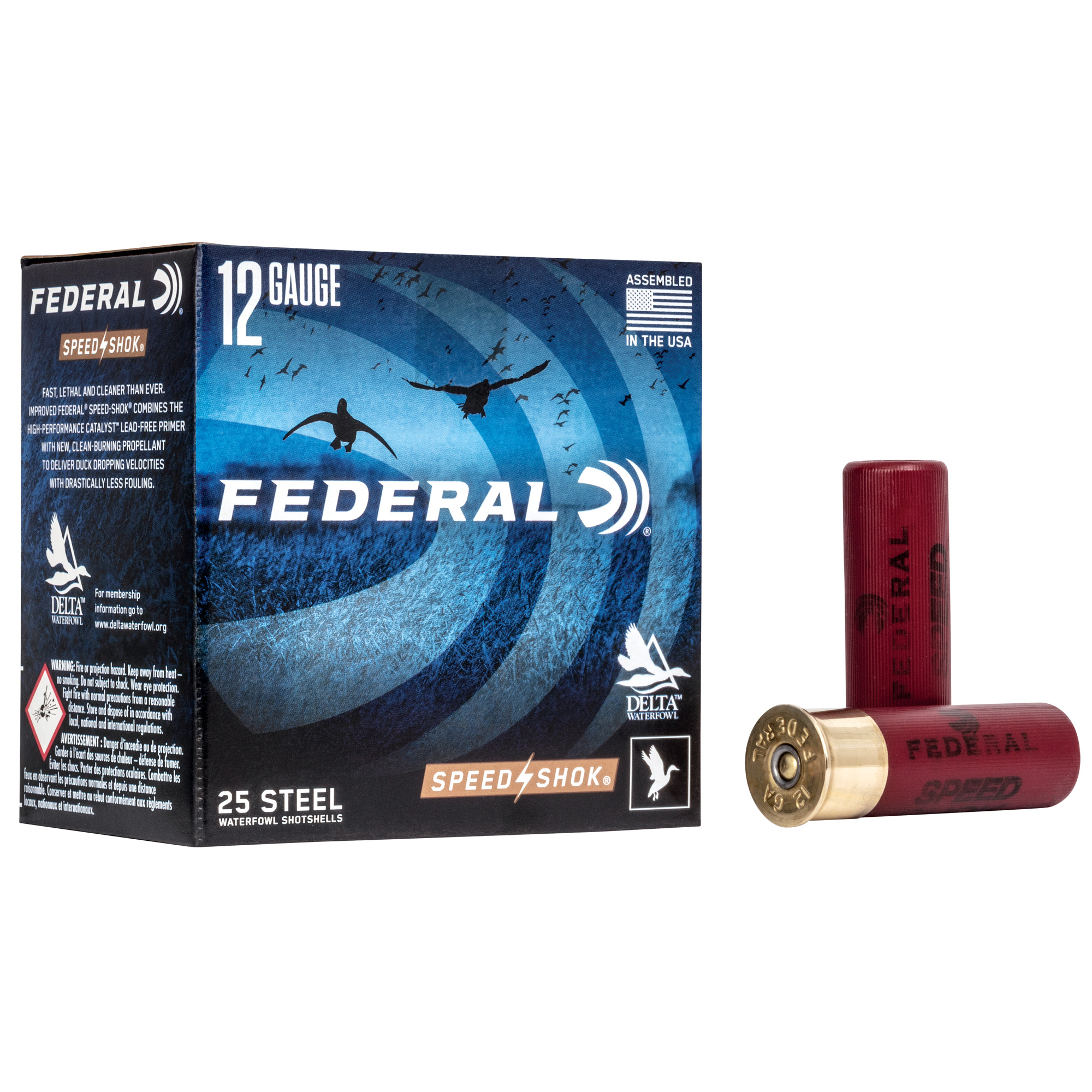 Federal Speed Shok 12 Gauge 3″ #2 25/250 bulk ammo product image