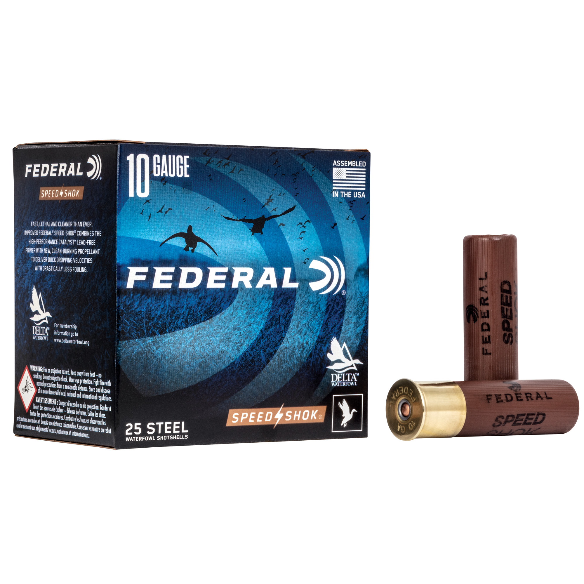 Federal Speed Shok Bb 10 Gauge 3.5″ 25/20 bulk ammo product image