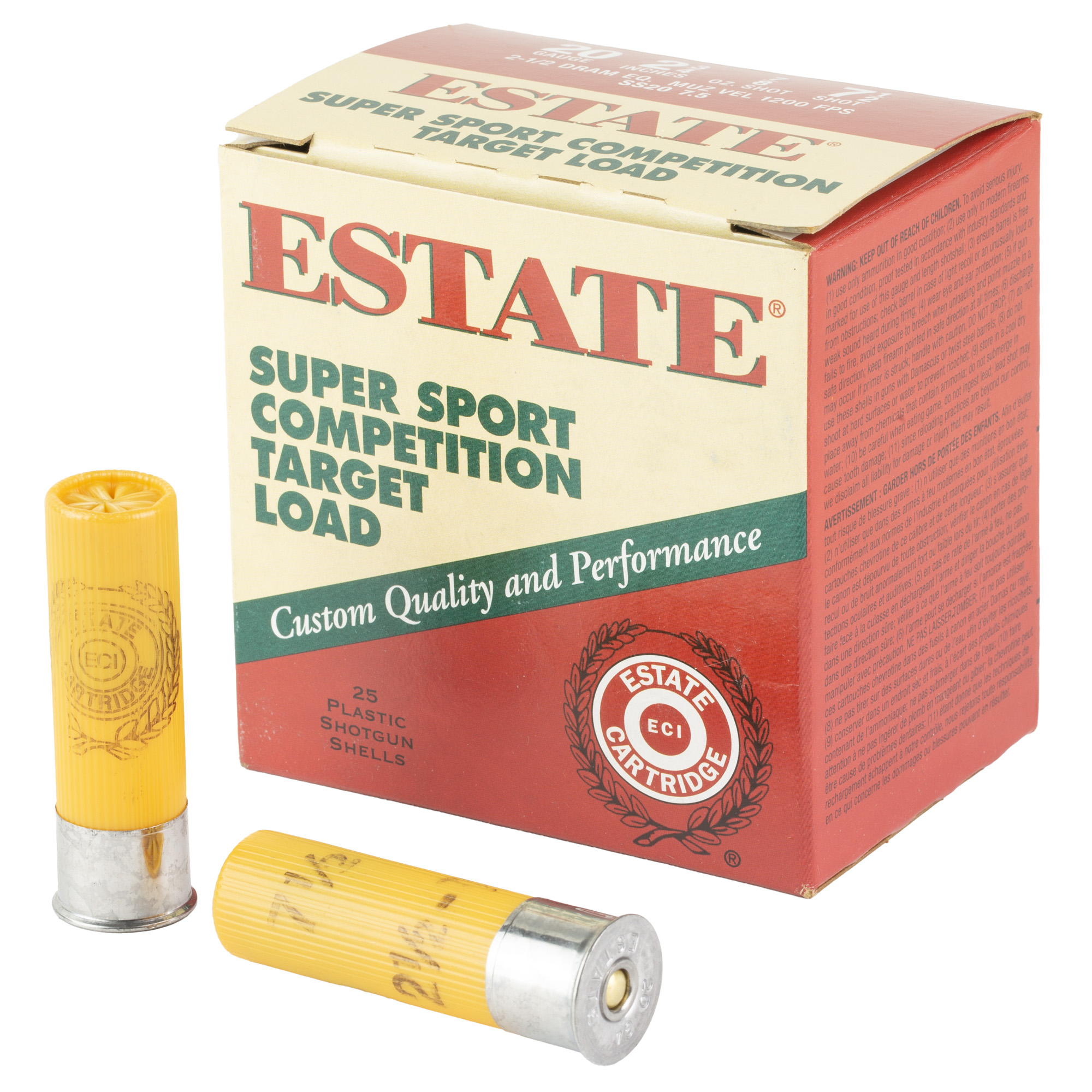 Federal Spr Sport 20 Gauge 2.75″ #7.5 25/250 bulk ammo product image