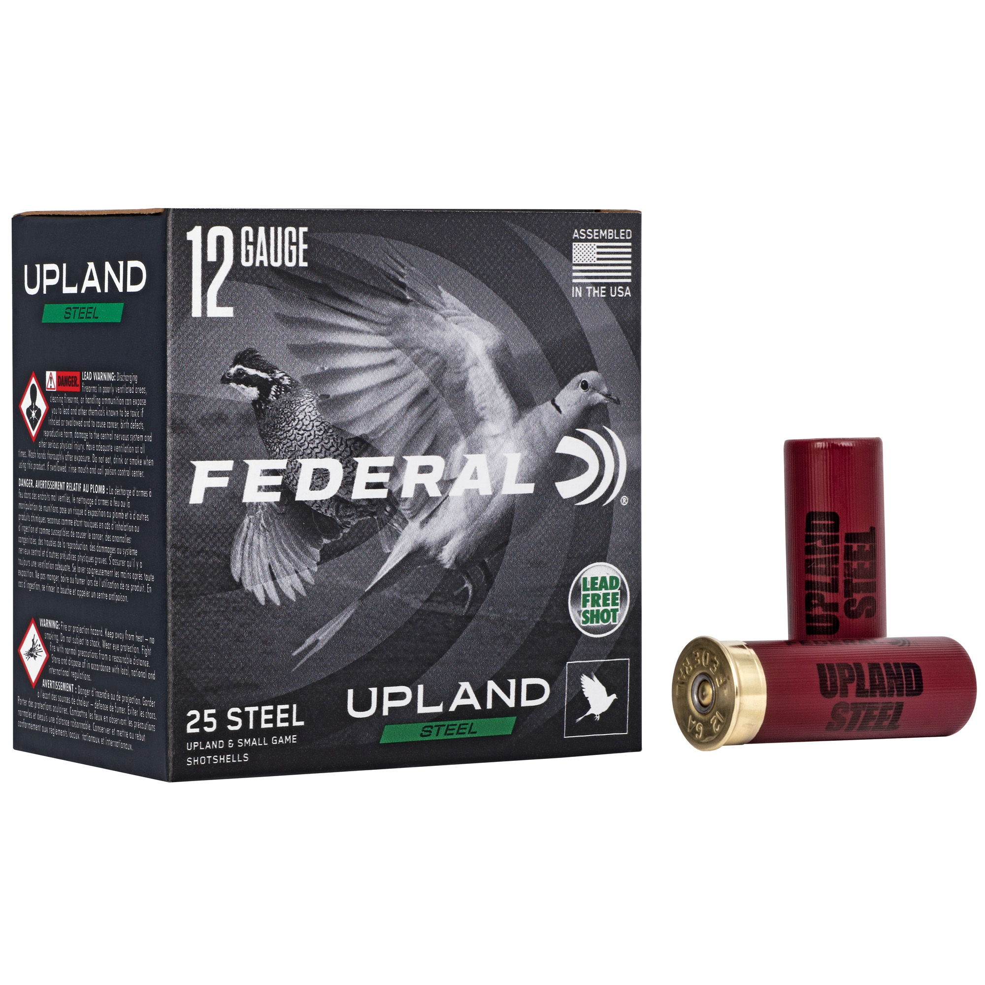 Federal Stl 12 Gauge 2.75″ #7.5 1 oz 25/250 bulk ammo product image