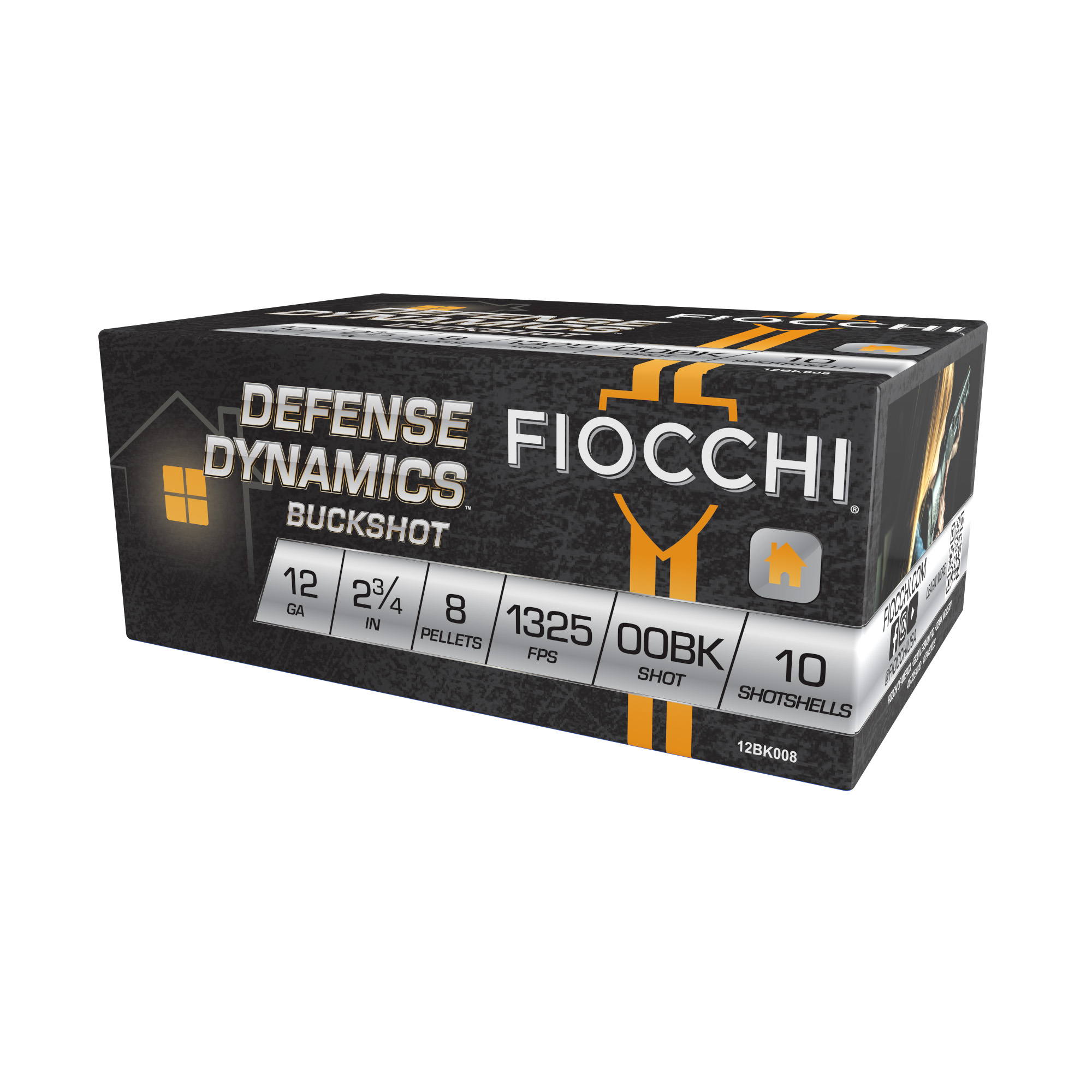 Fiocchi 12 Gauge 2.75″ 00bk 10/250 bulk ammo product image