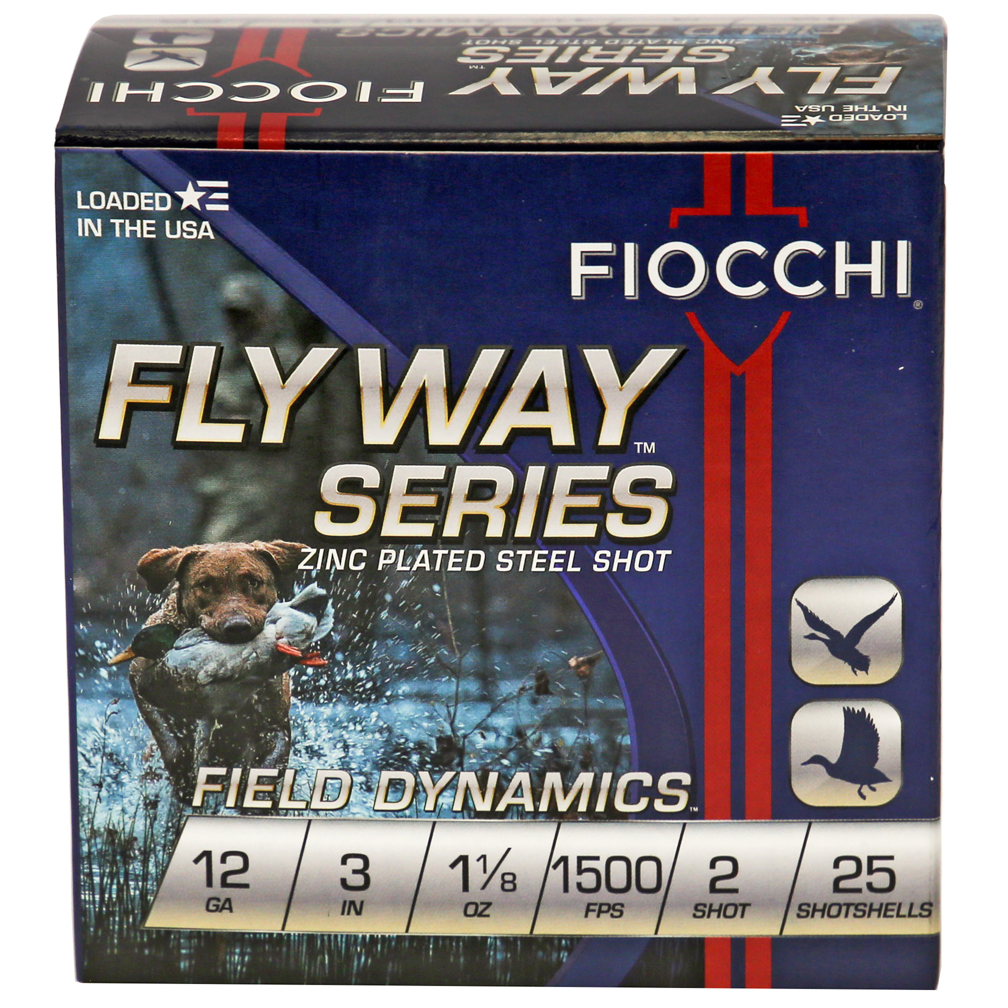 Fiocchi 12 Gauge #2 Flyway Steel 25/250 bulk ammo product image