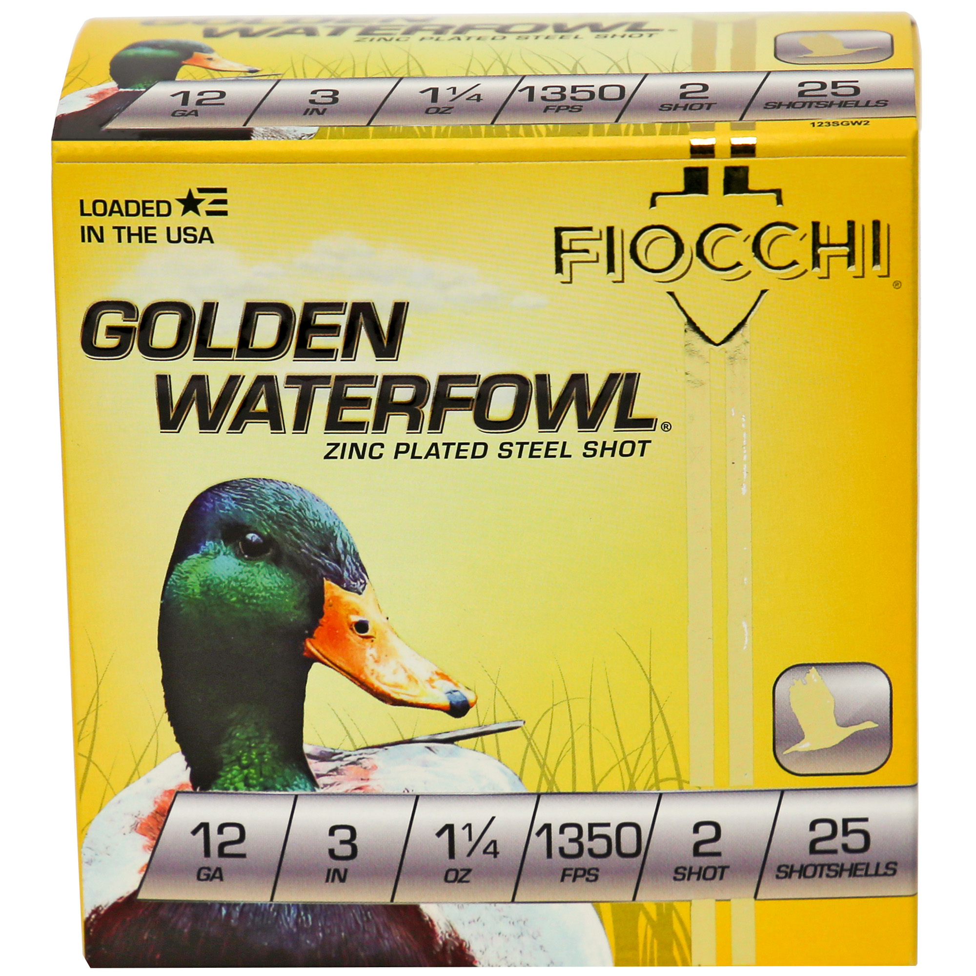 Fiocchi 12 Gauge #2 Golden 25/250 bulk ammo product image