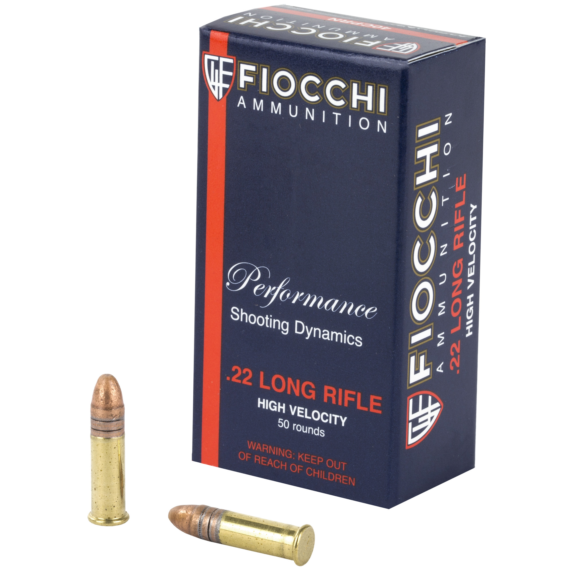 Fiocchi 22 LR 40 Grain Cprn 50/5000 bulk ammo product image