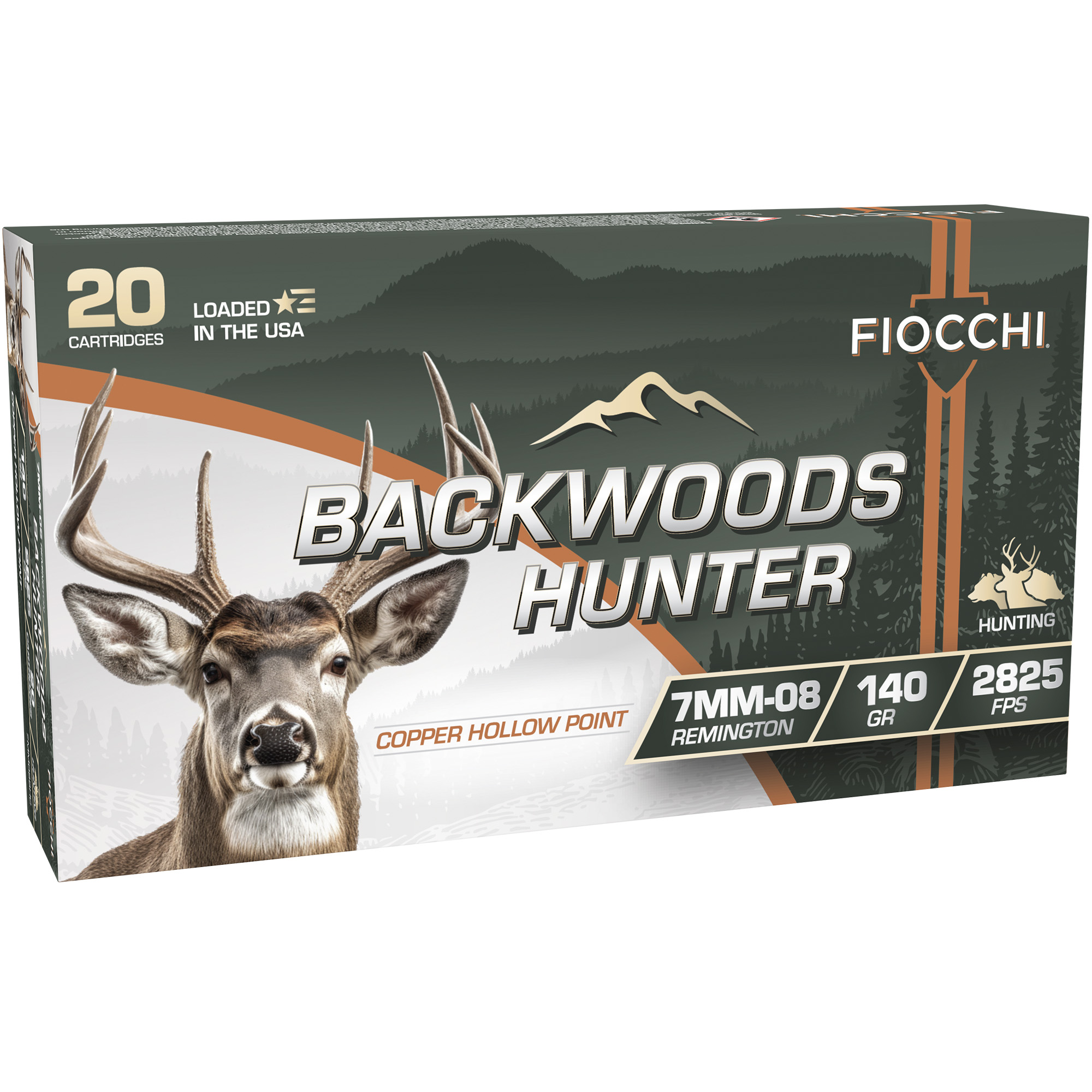 Fiocchi Bkw Hntr 7mm-08 140 Grain 20/200 bulk ammo product image