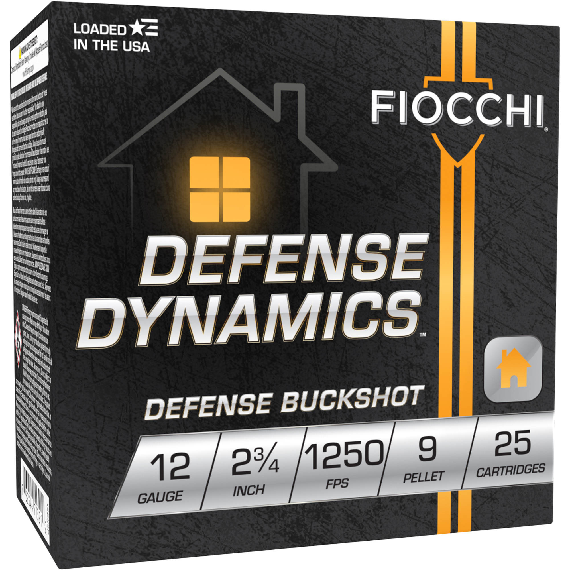 Fiocchi Hm Defns Buck 12 Gauge #1 25/250 bulk ammo product image
