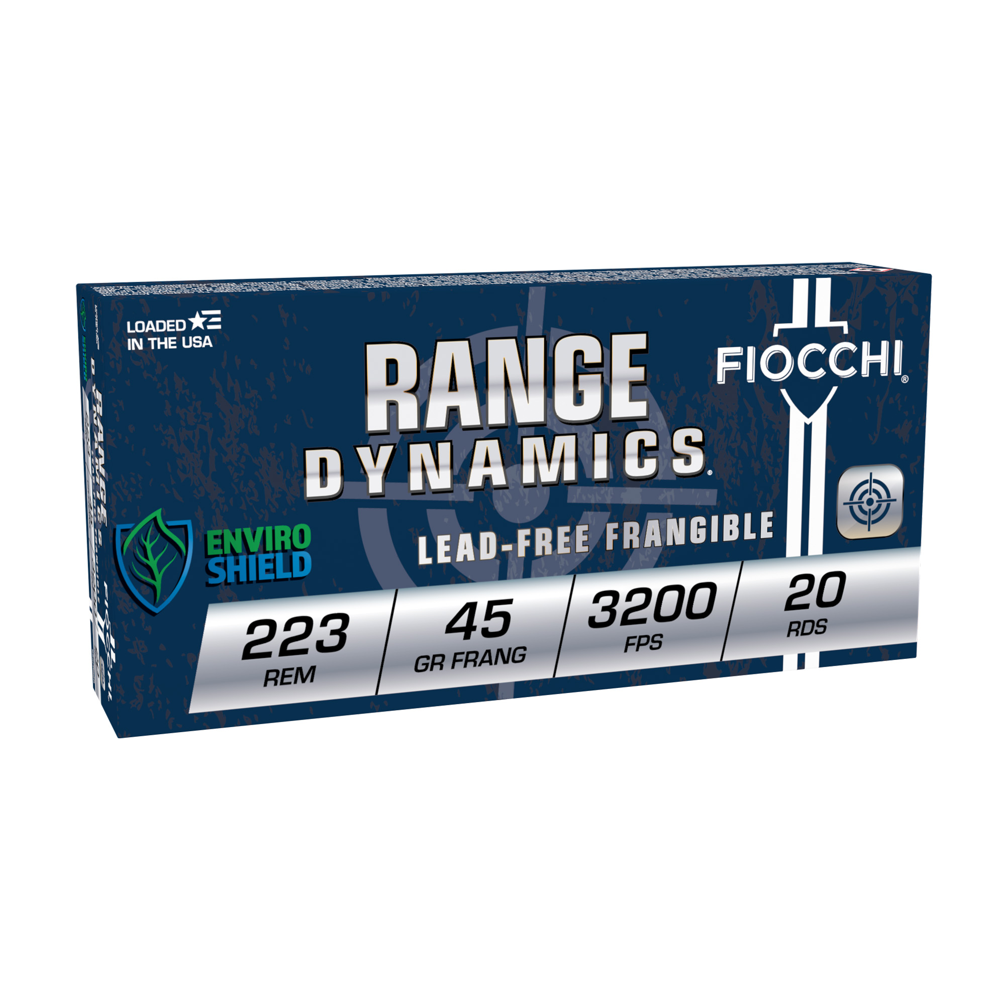 Fiocchi R Dyn 223rem Frg 45 Grain 20/200 bulk ammo product image
