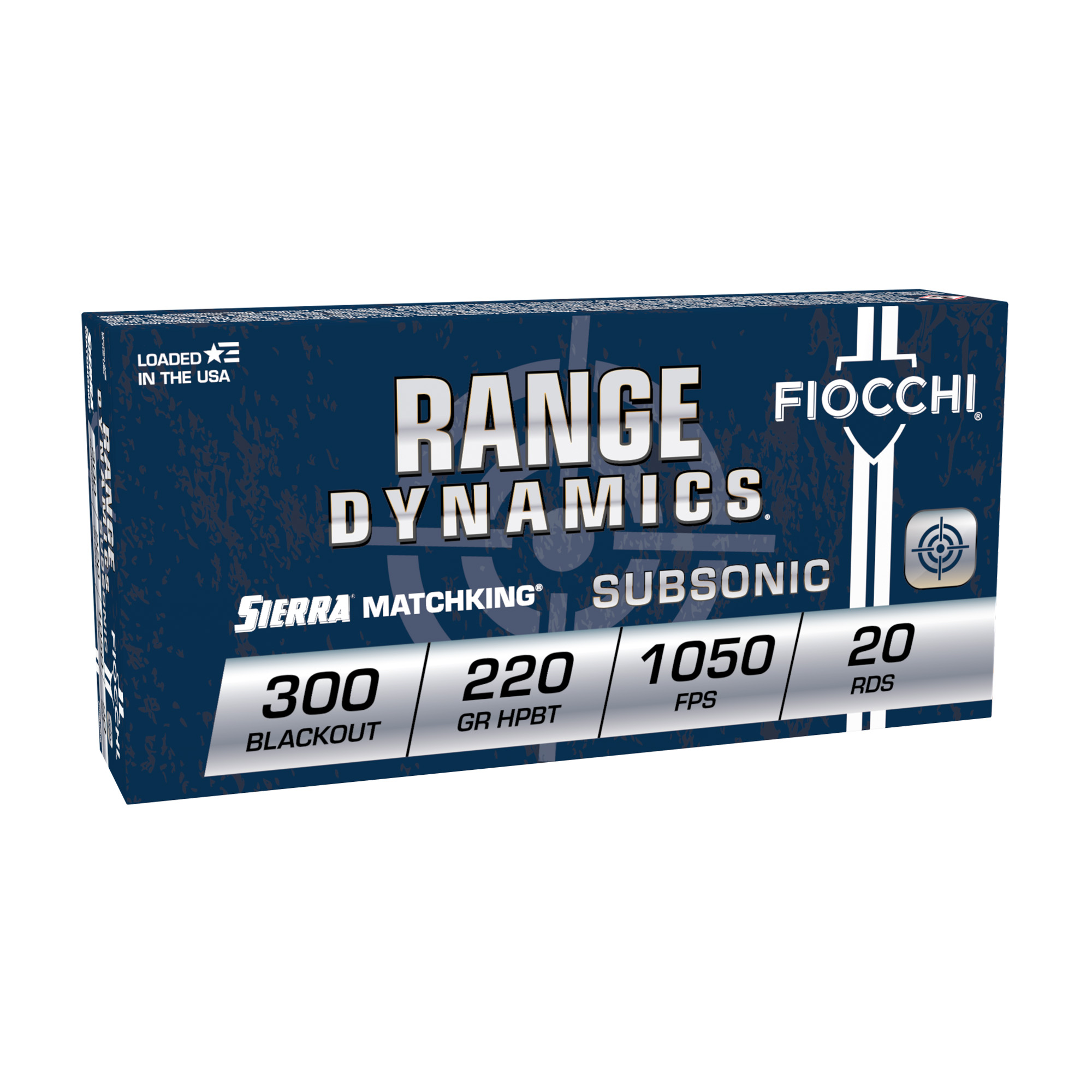Fiocchi Rd 300 BLK 220 Grain HPBT 20/200 bulk ammo product image
