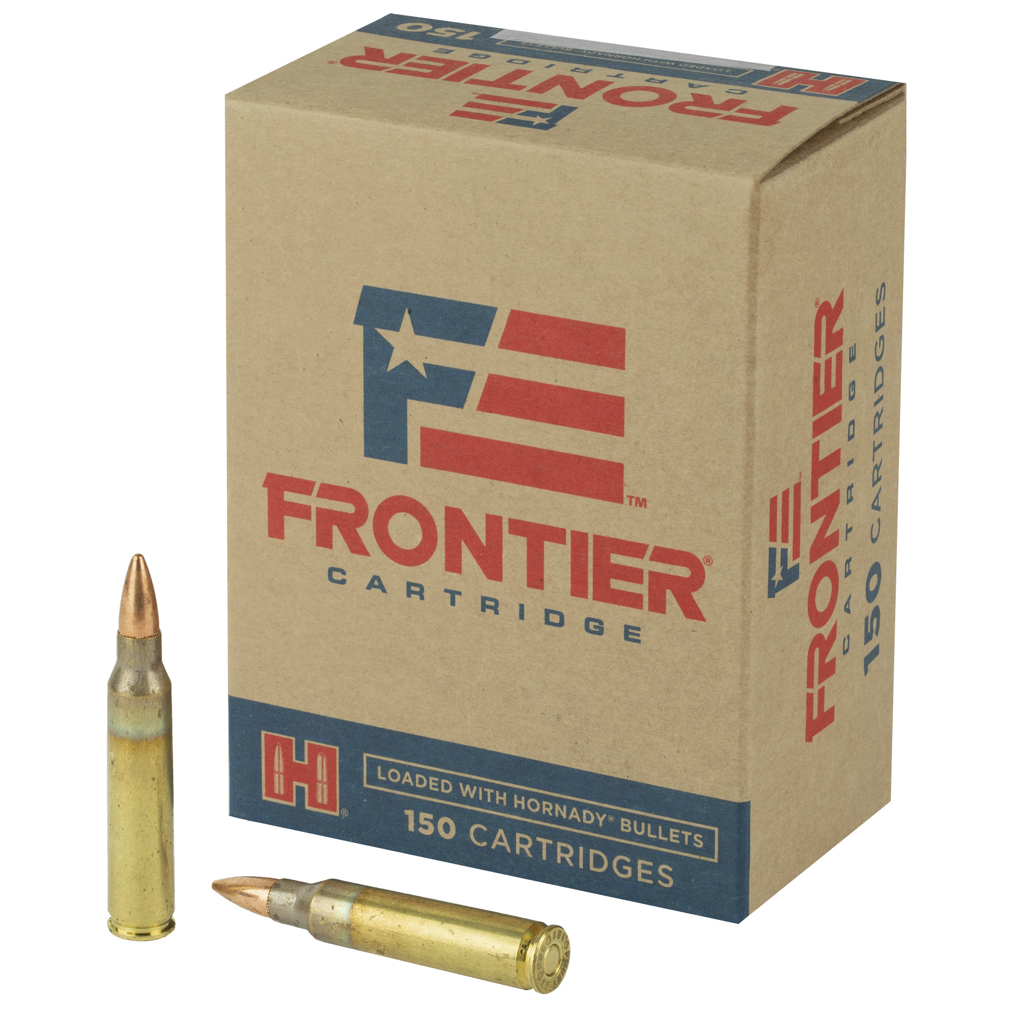 Frontier 223rem 55 Grain FMJ 150/1200 bulk ammo product image