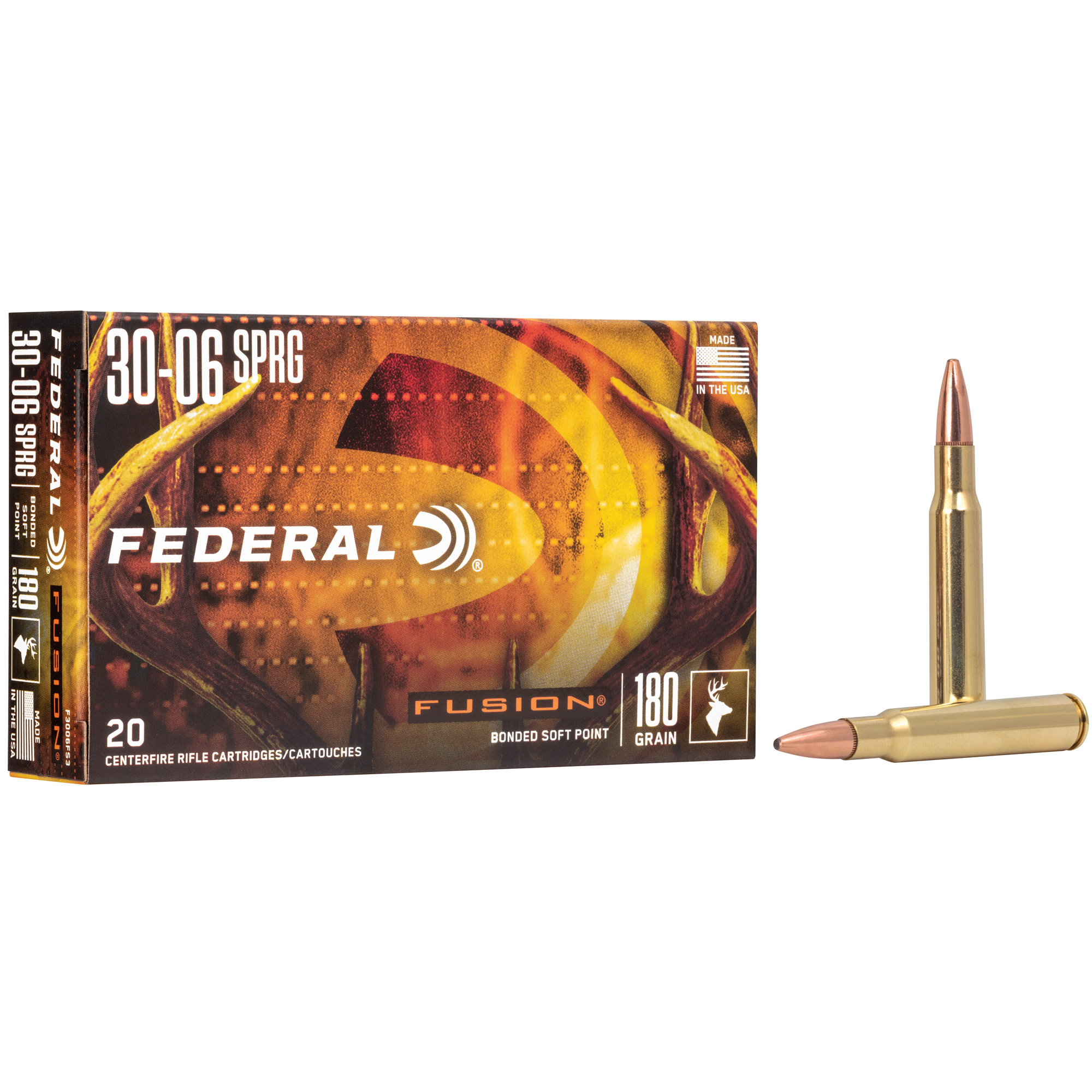 Fusion 3006 180 Grain 20/200 bulk ammo product image