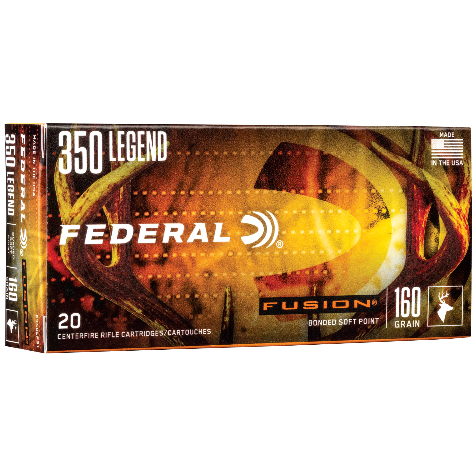 Fusion 350leg 160 Grain SP 20/200 bulk ammo product image