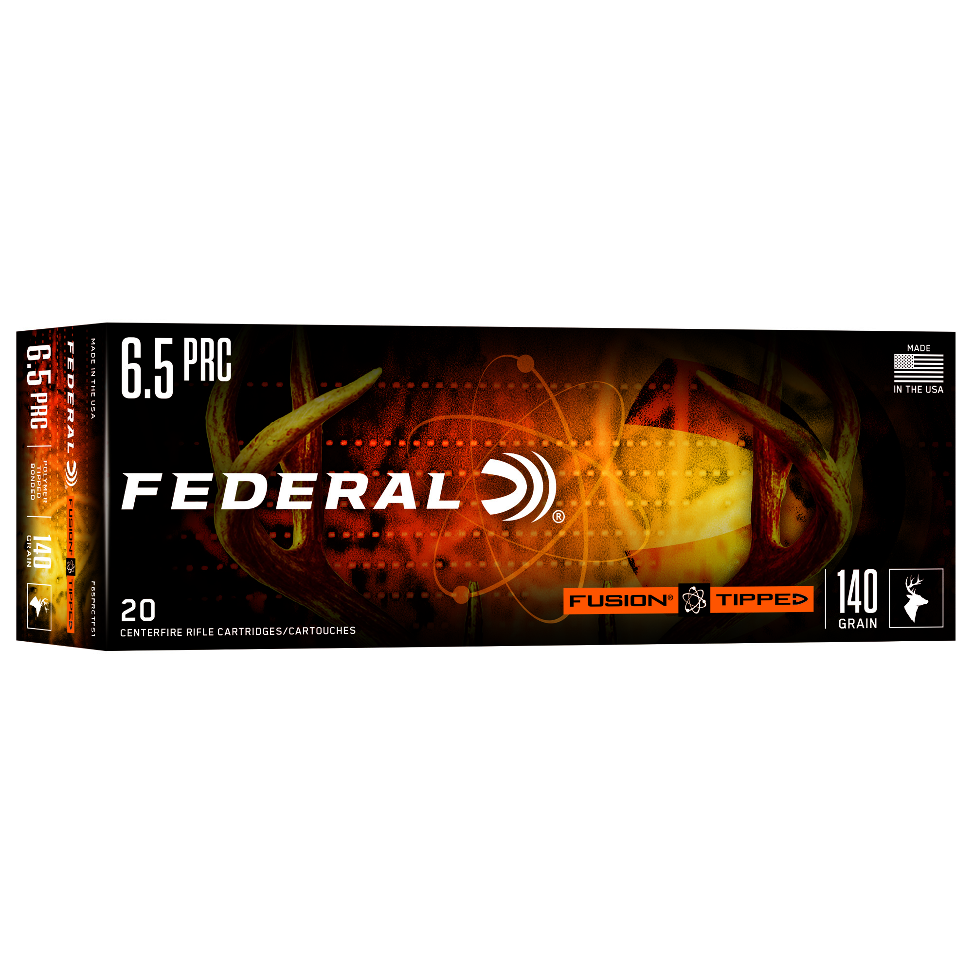 Fusion Tipped 6.5 PRC 140 Grain 20/200 bulk ammo product image