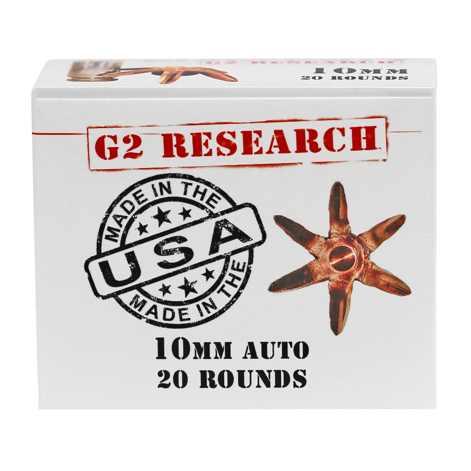 G2r Civic Duty 10mm 122 Grain 20/500 bulk ammo product image