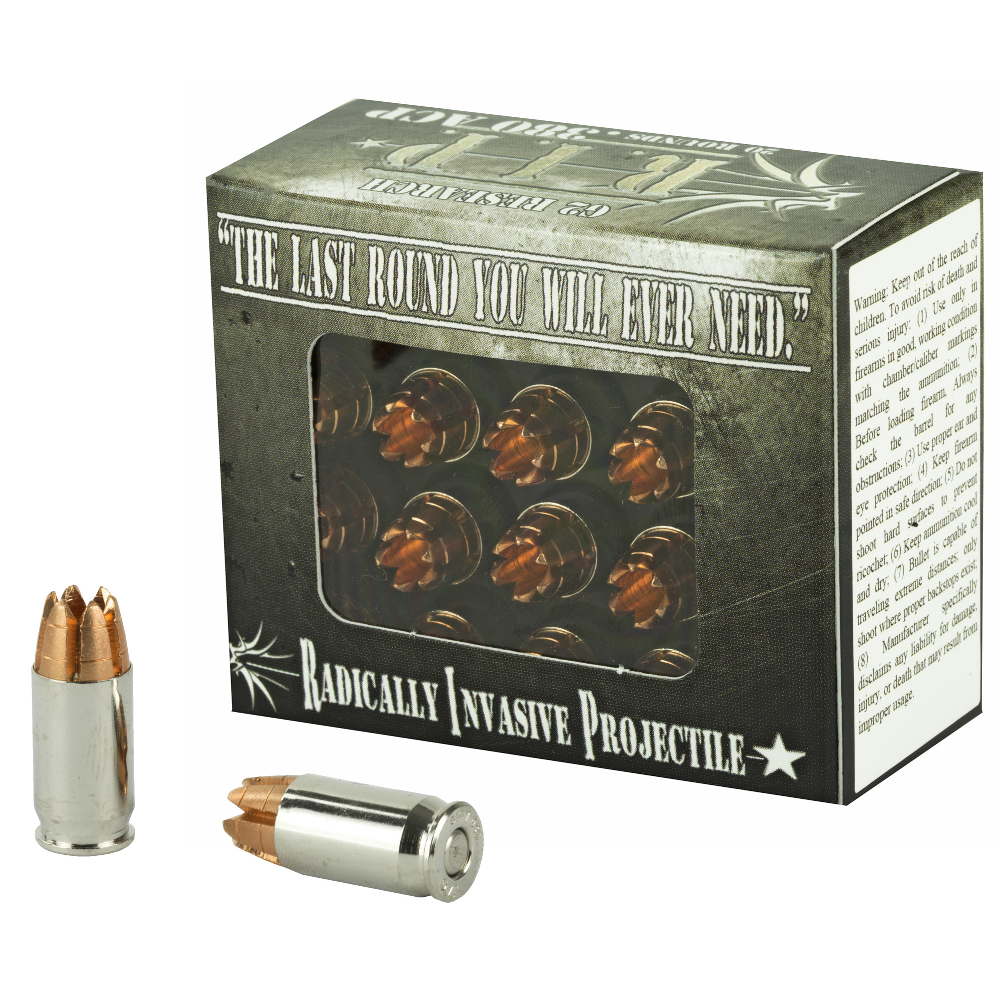 G2r Rip 380 ACP 62 Grain 20/500 bulk ammo product image