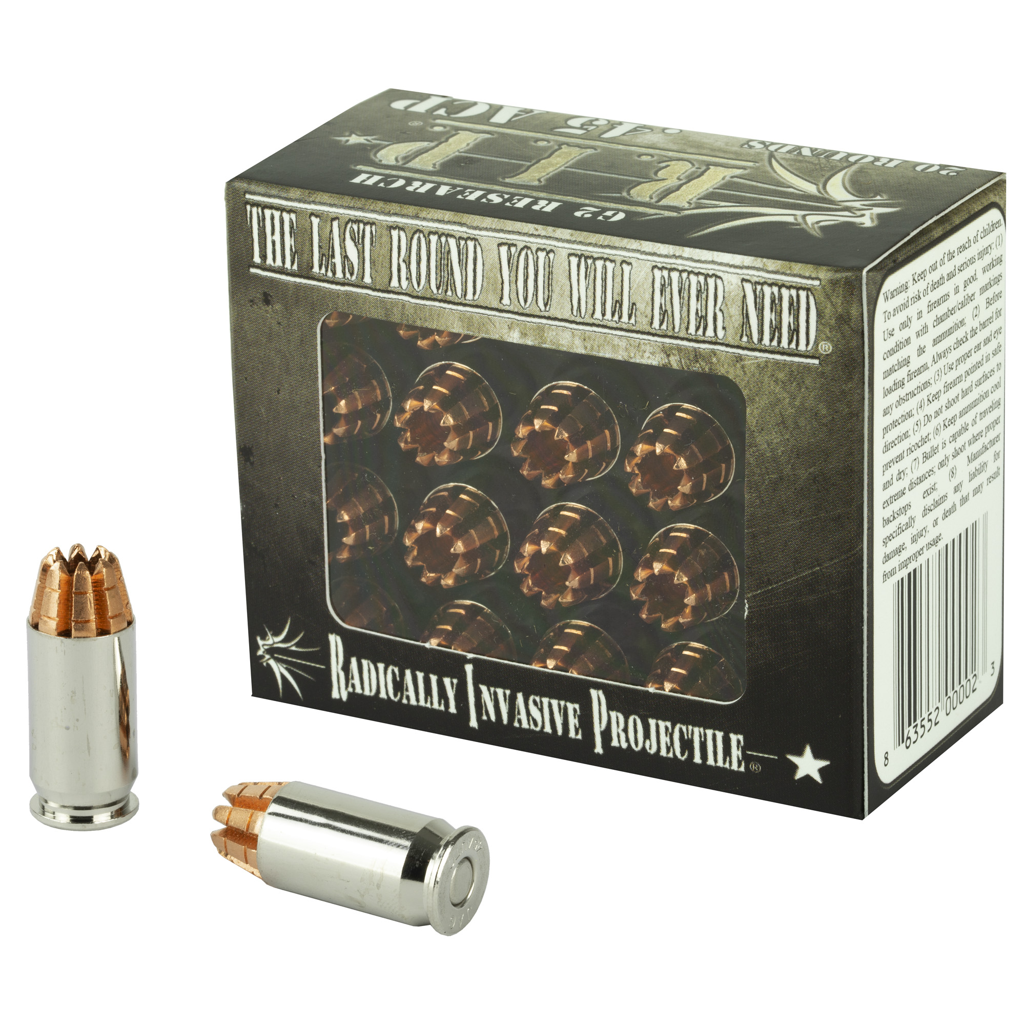 G2r Rip 45 ACP 162 Grain 20/500 bulk ammo product image