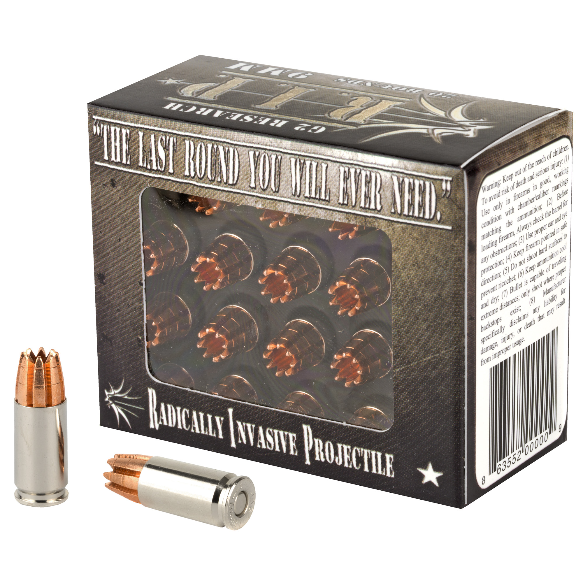 G2r Rip 9mm 92 Grain 20/500 bulk ammo product image