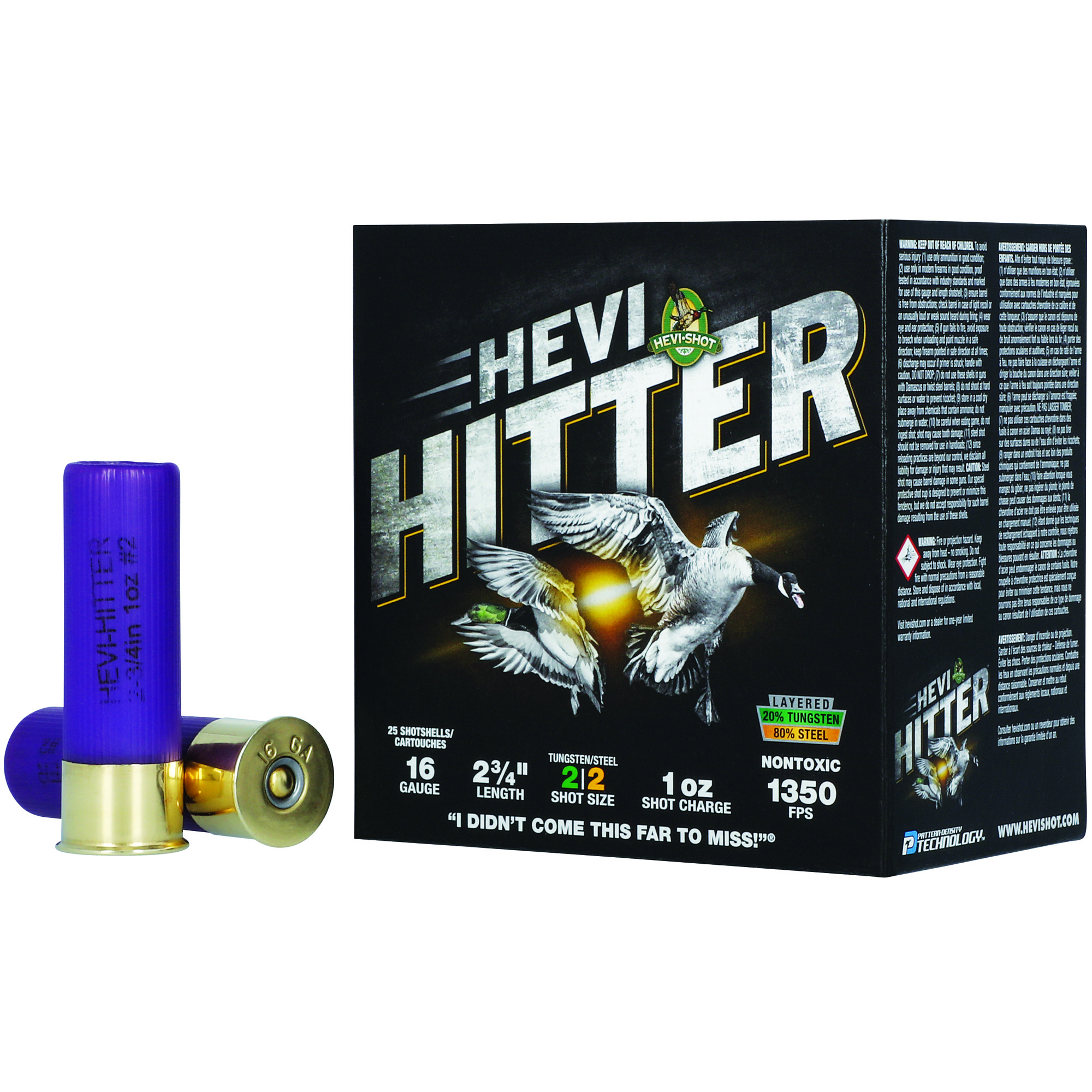Hevi-Hitter 16 Gauge 2.75″ 1 oz #2 Tg/stl bulk ammo product image