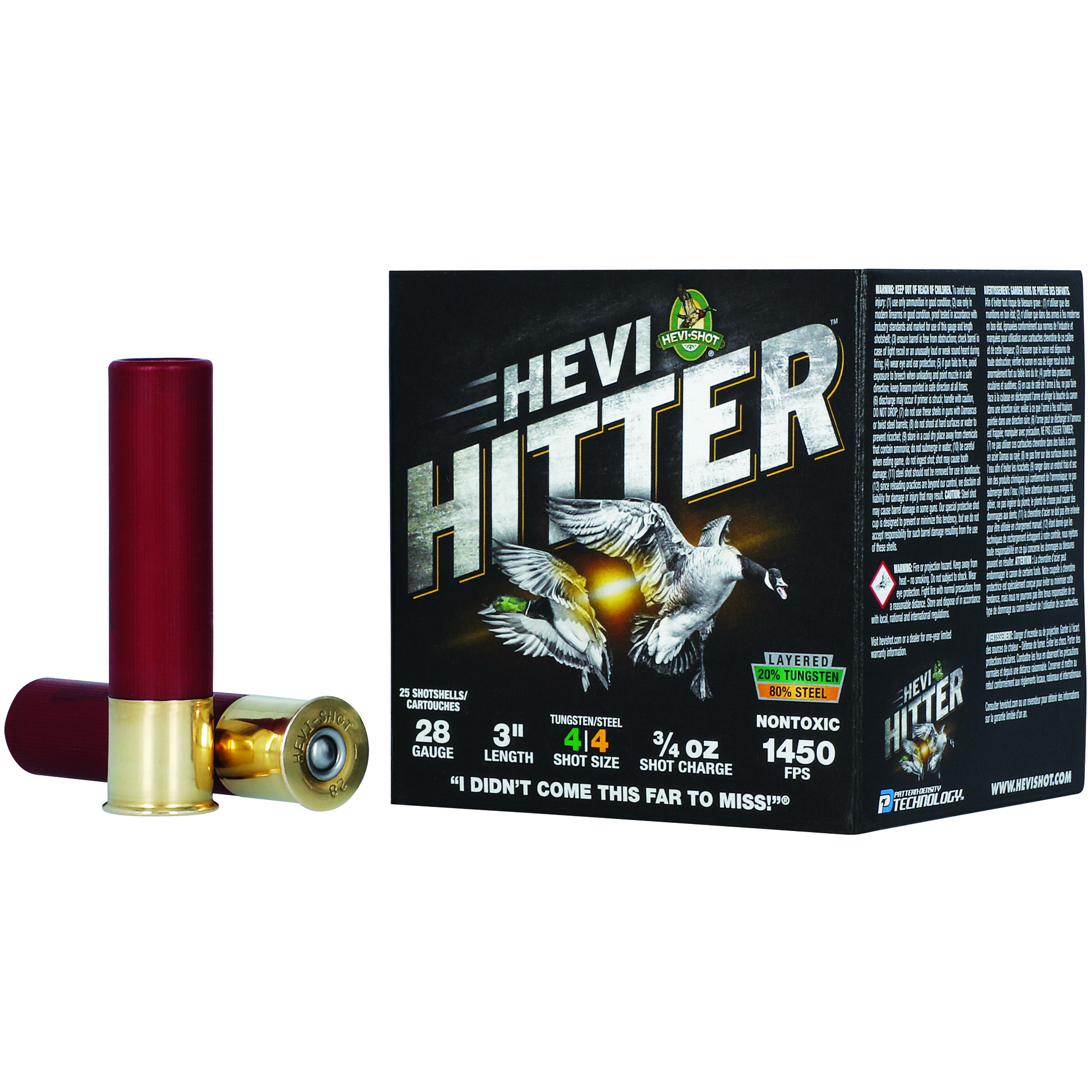 Hevi-Hitter 28 Gauge 3″ 3/4 oz #4 Tg/stl bulk ammo product image