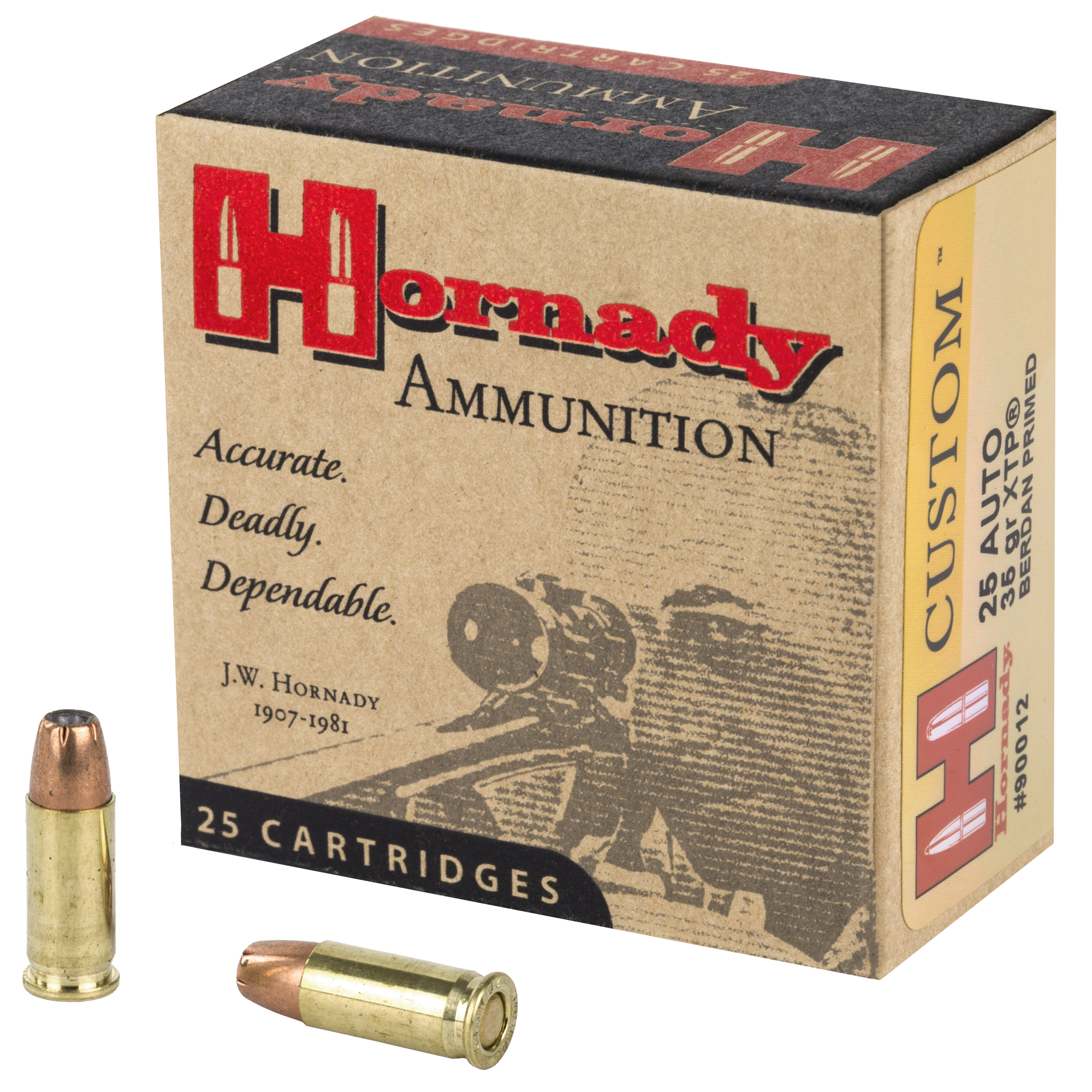 Hornady 25acp 35 Grain Jhp/xtp 25/250 bulk ammo product image