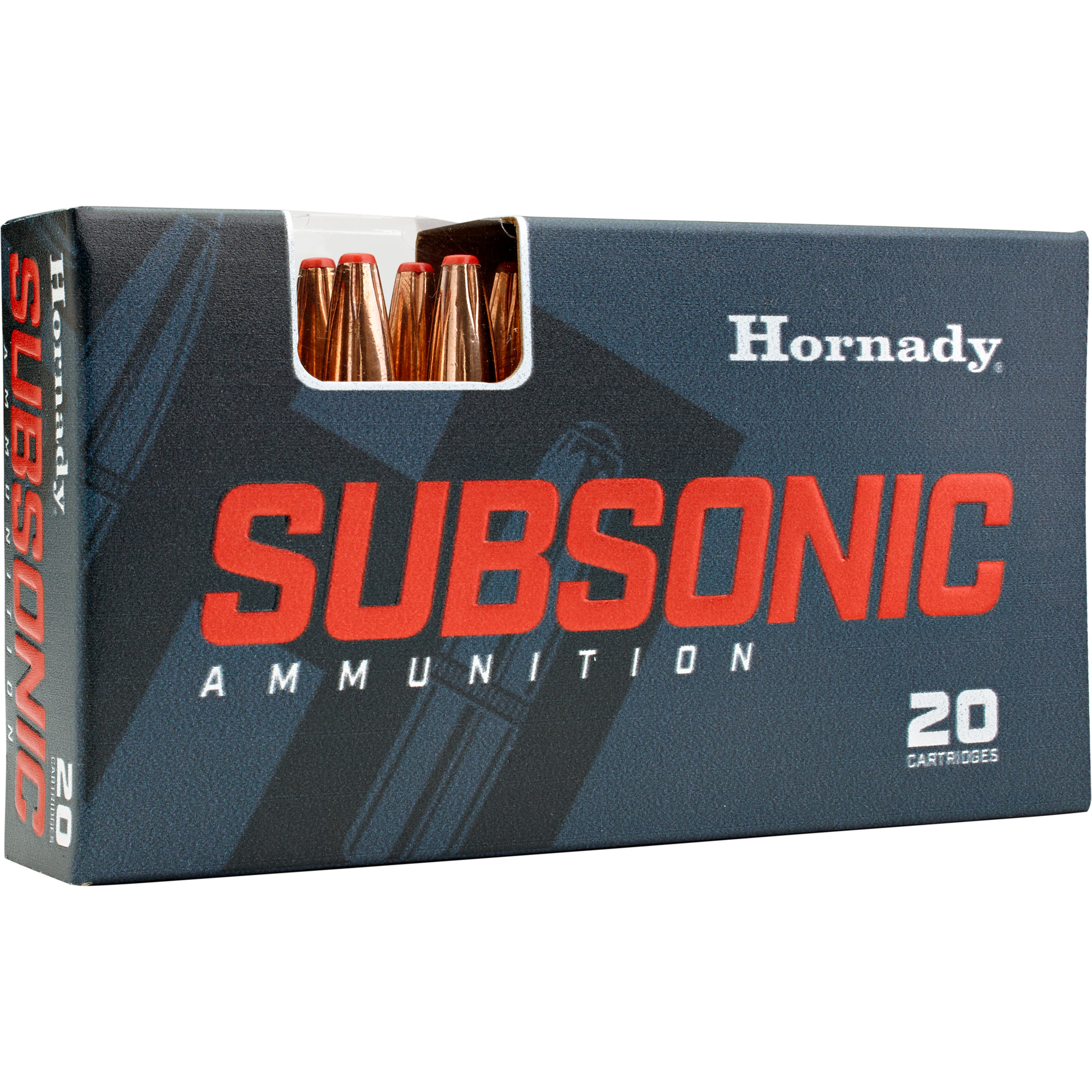 Hornady 45-70 Govt 410 Grain Subsonic-X 20/200 bulk ammo product image