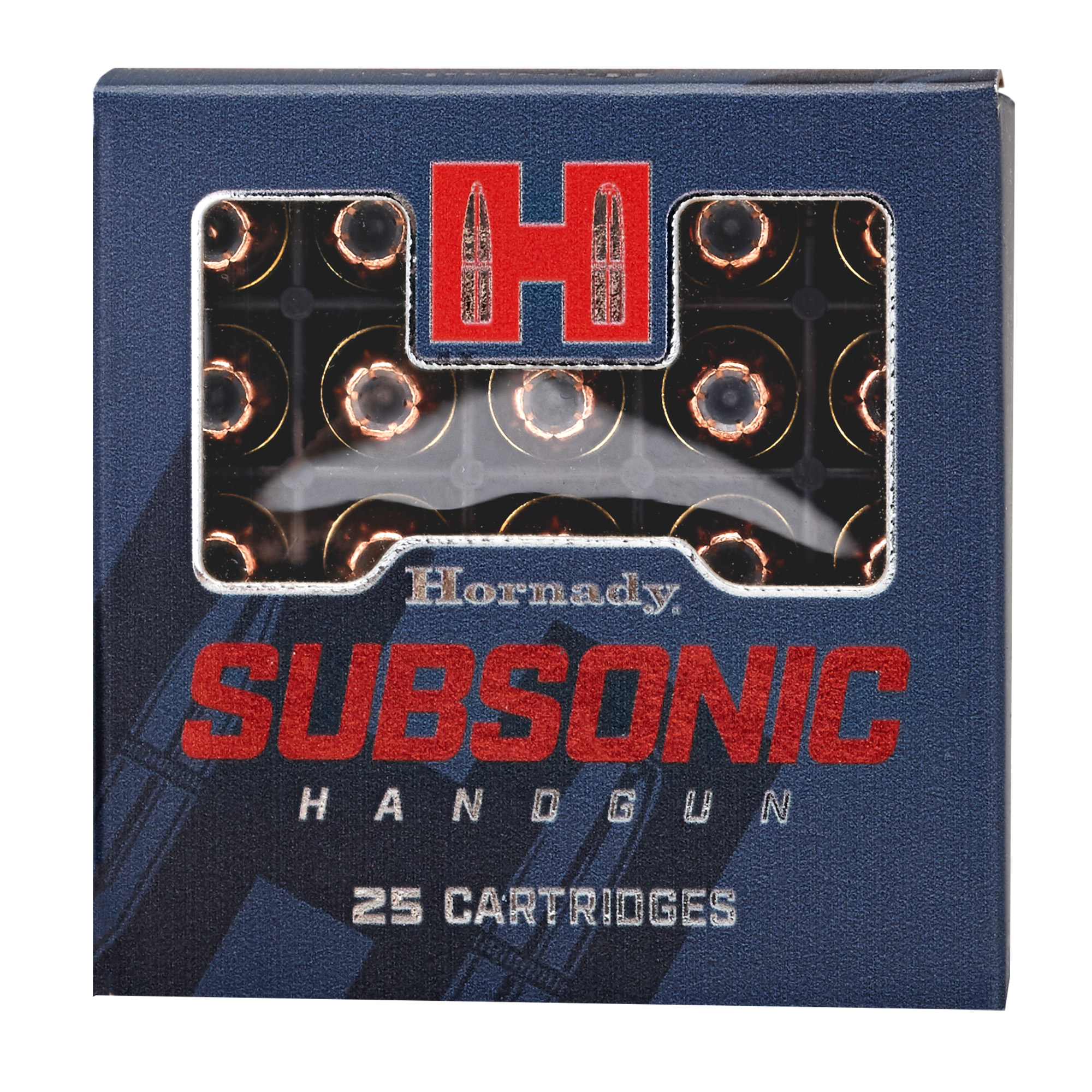 Hornady 9mm 147 Grain XTP Subsonic 25/250 bulk ammo product image