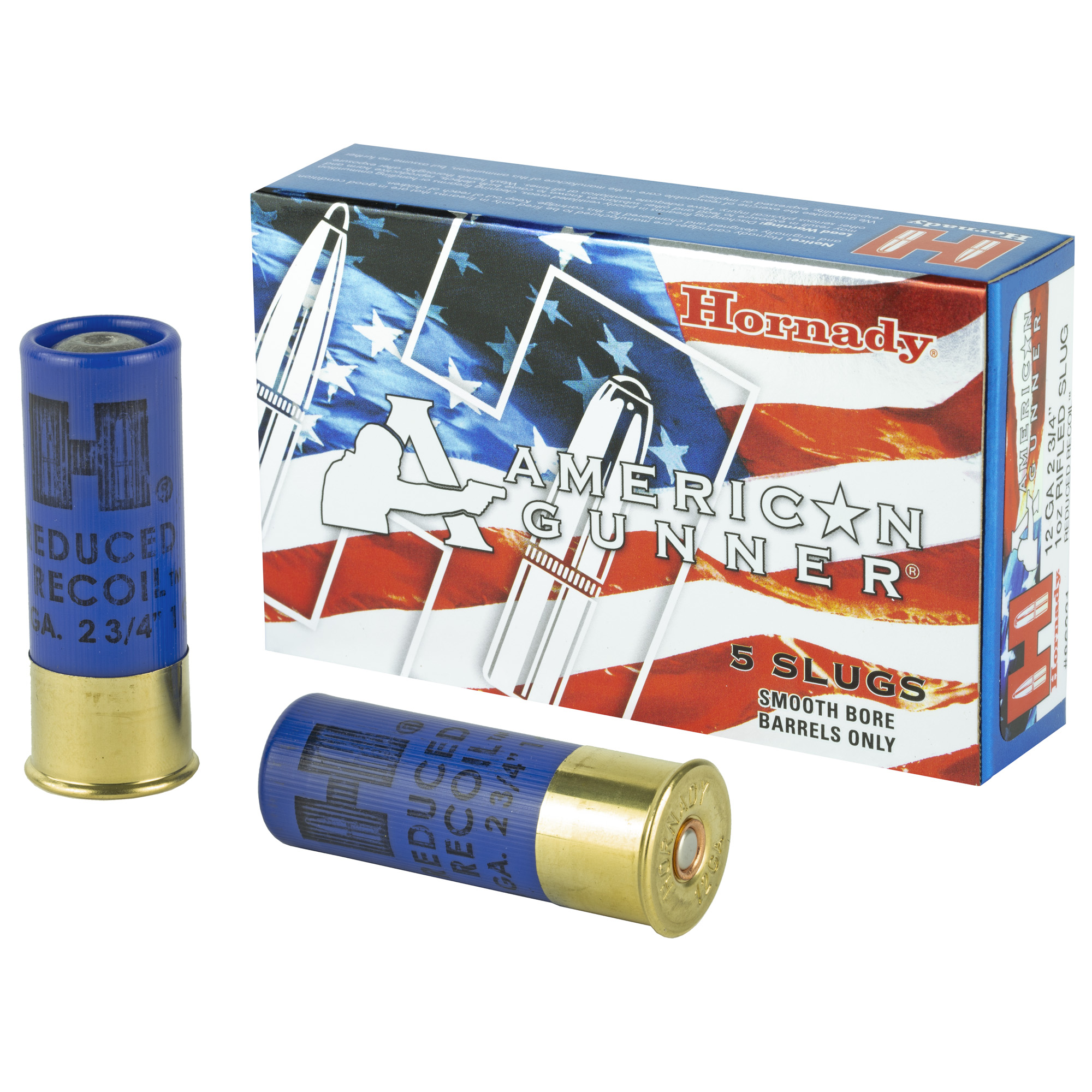 Hornady Ag 12 Gauge 2.75″ 1 oz Slug 5/100 bulk ammo product image