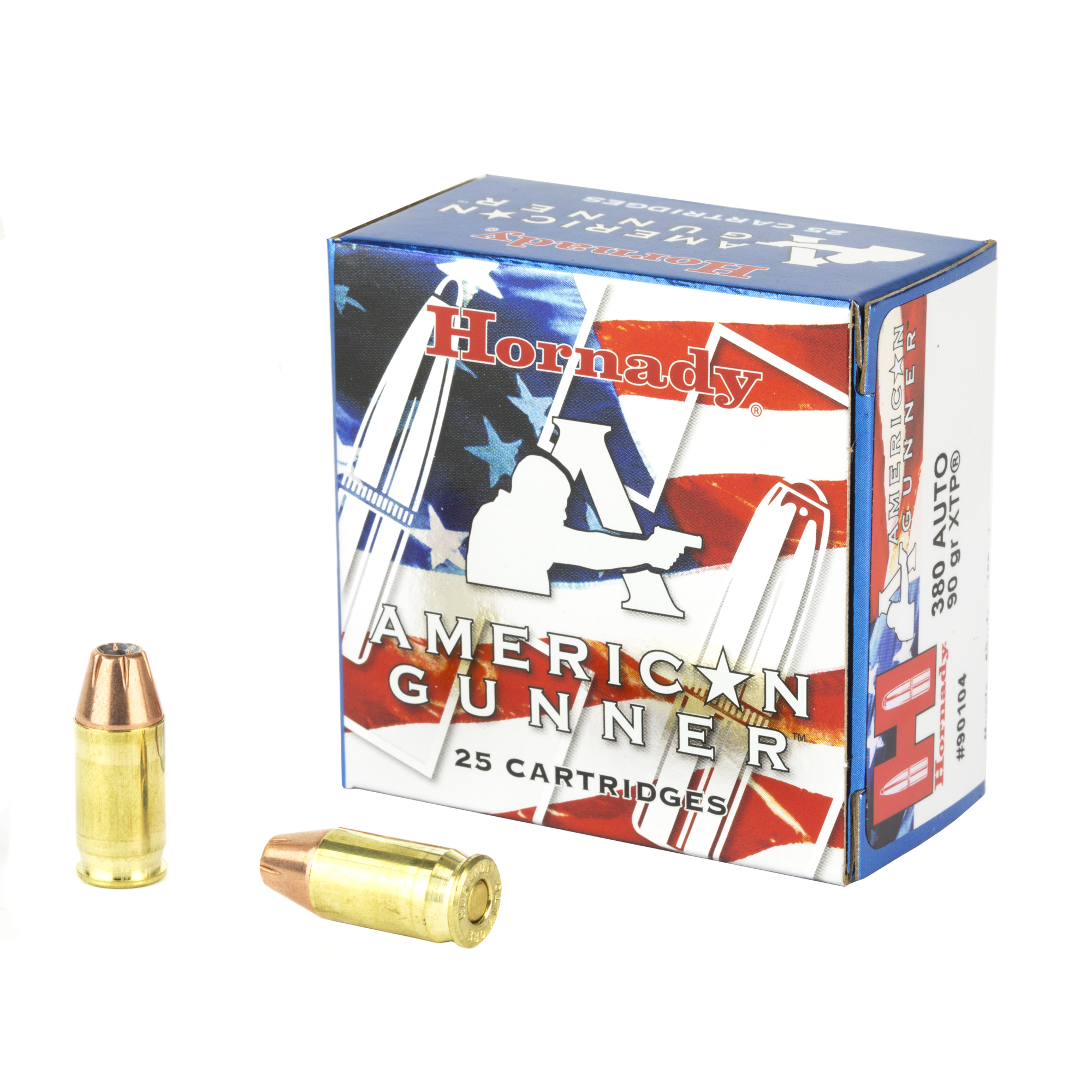 Hornady Ag 380 ACP 90 Grain XTP 25/250 bulk ammo product image