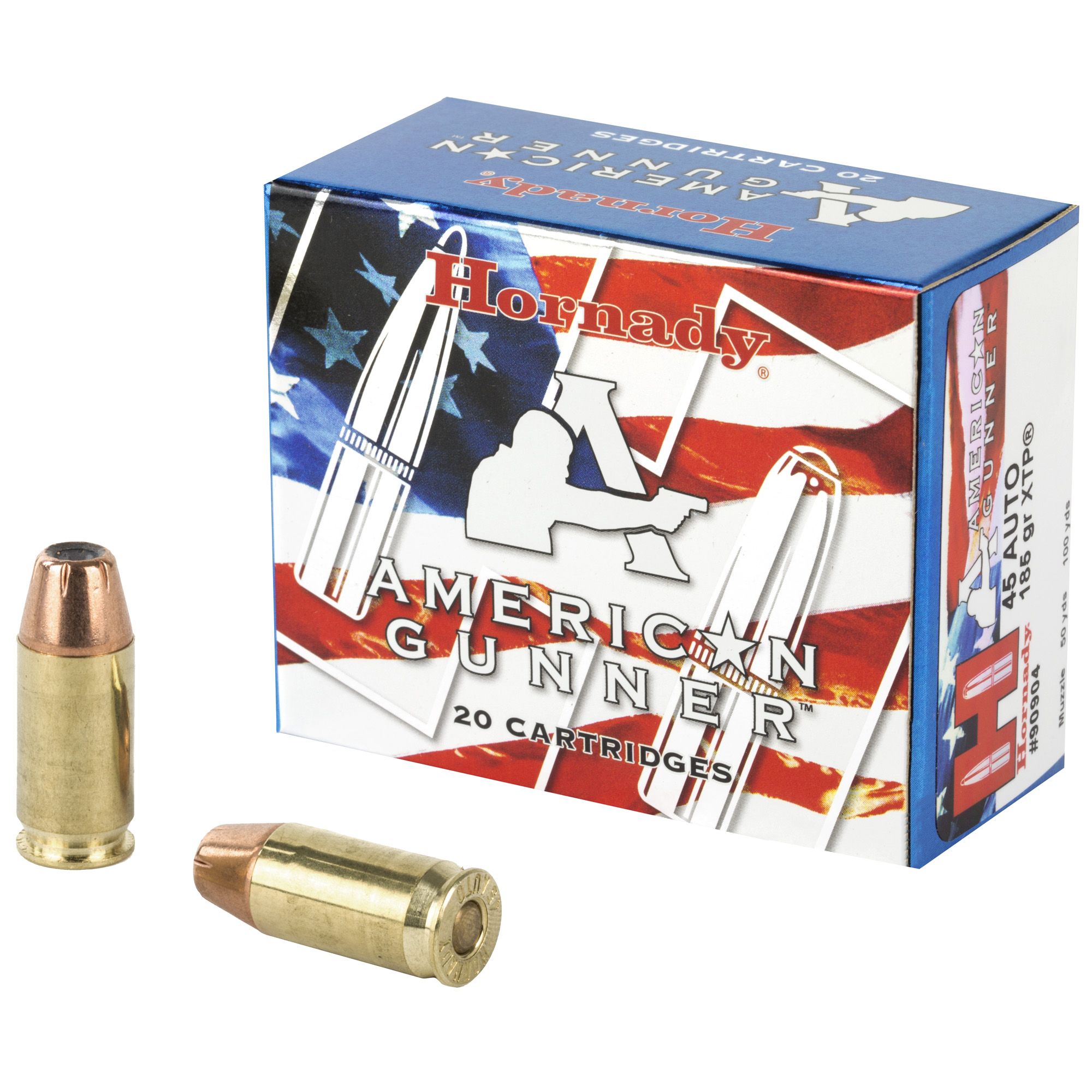 Hornady Ag 45 ACP 185 Grain XTP 20/200 bulk ammo product image