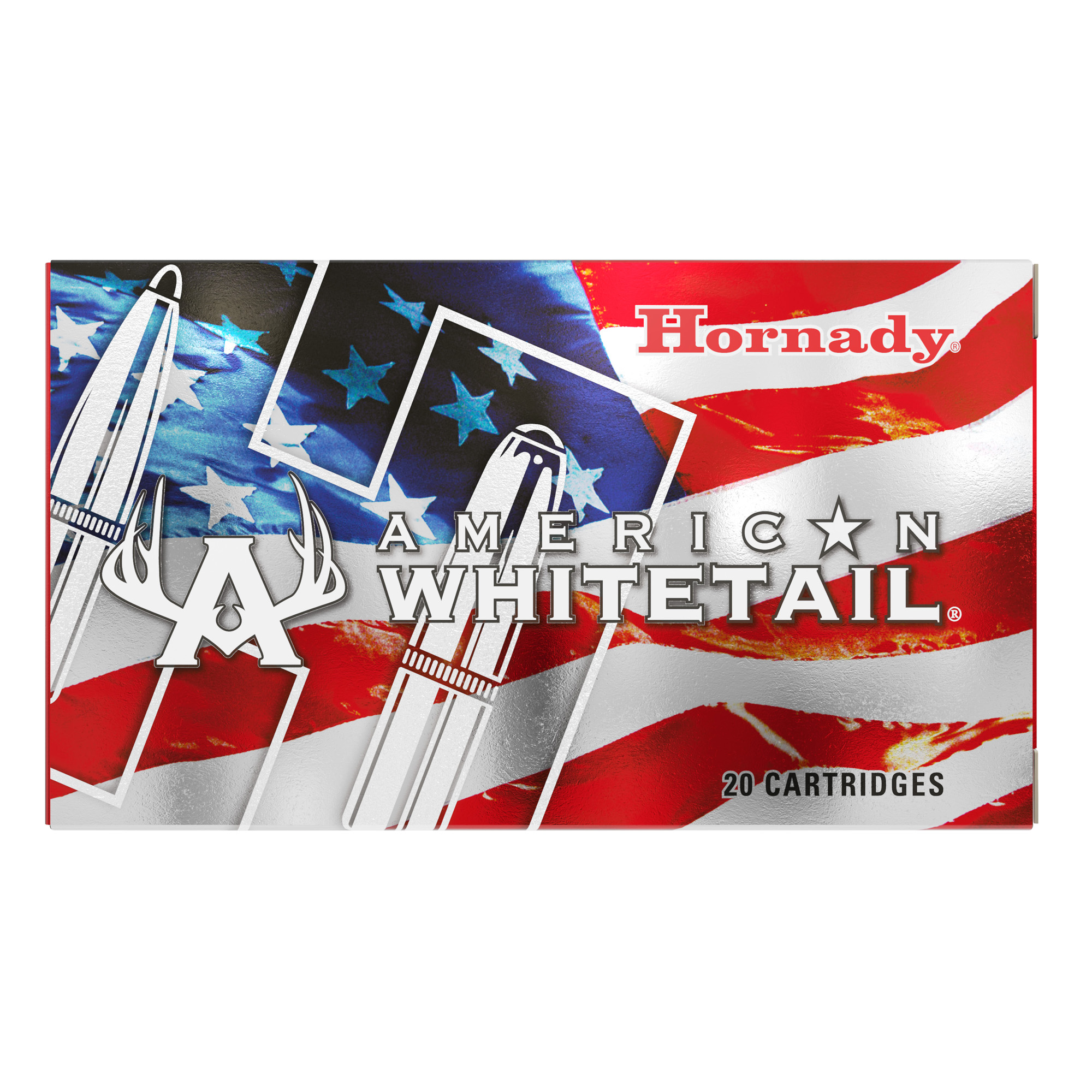 Hornady American Whitetail 400 Leg 210 Grain InterLock SP 20/200 bulk ammo product image