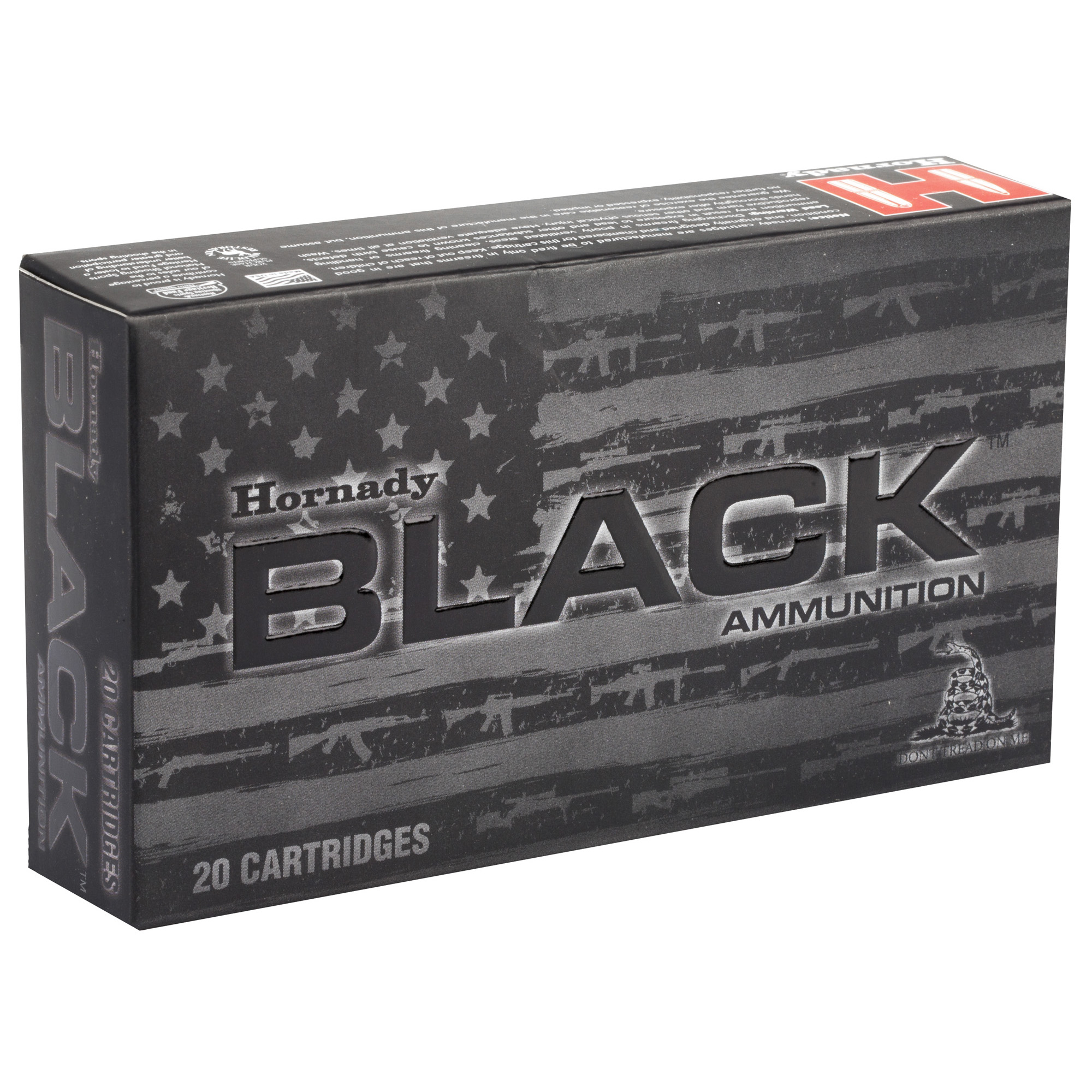 Hornady BLK 338arc 175 Grain Hpmtch 20/200 bulk ammo product image