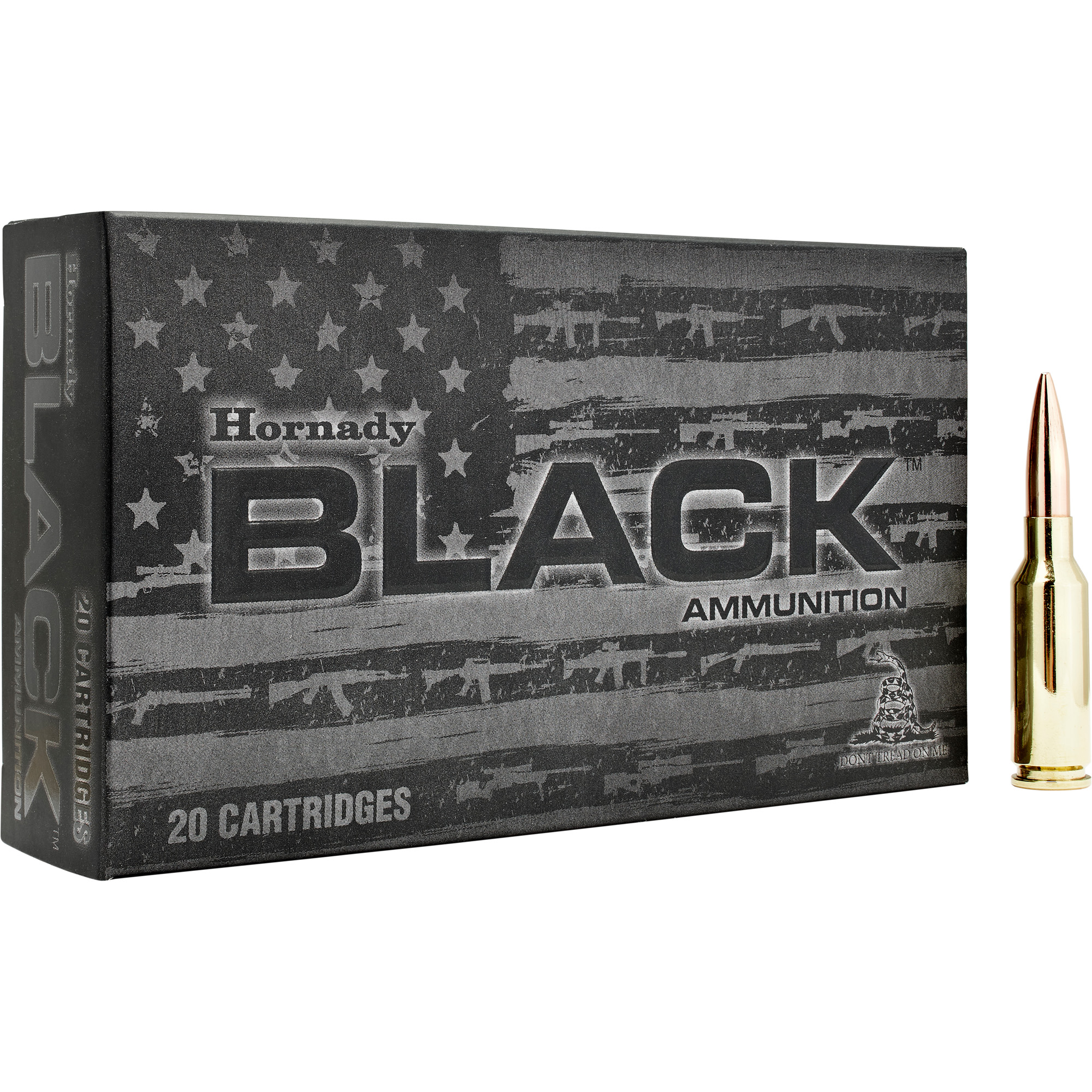 Hornady BLK 6mm ARC 105 Grain BTHP 20/200 bulk ammo product image
