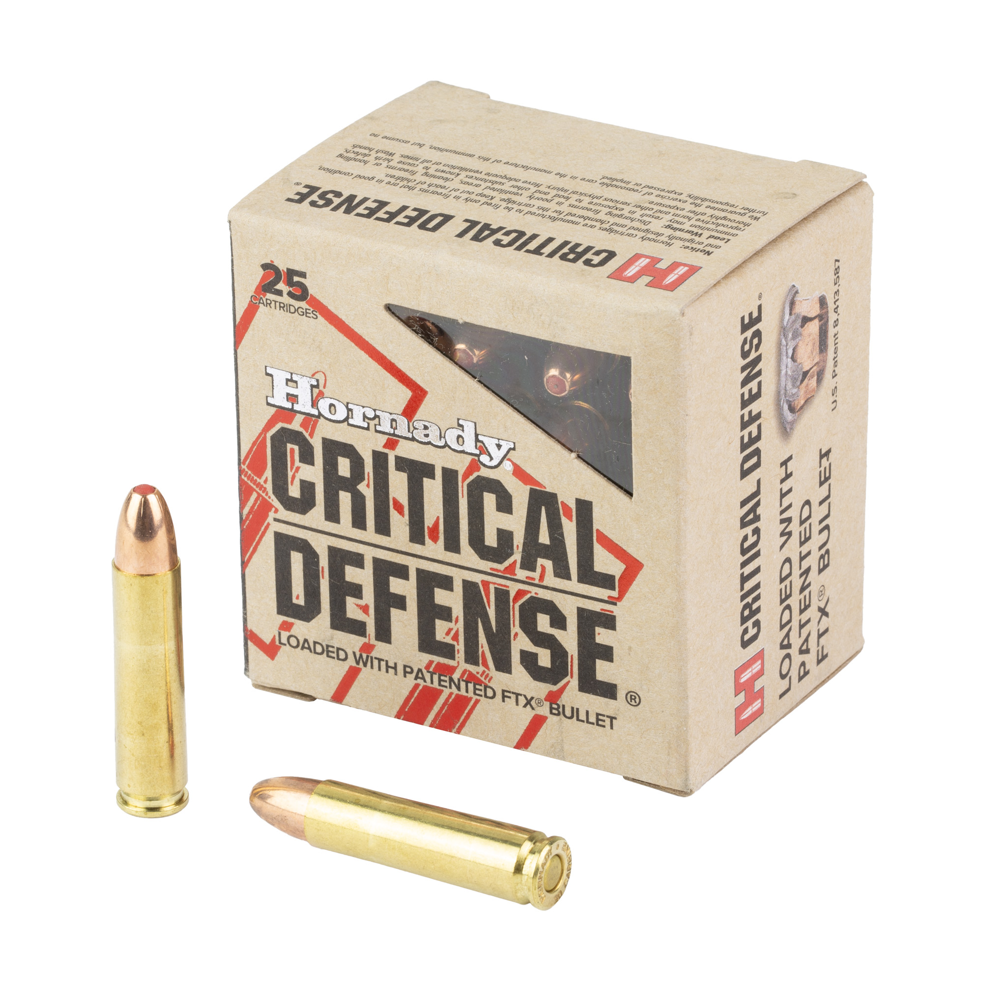 Hornady Cd 30carb 110 FTX 25/250 bulk ammo product image
