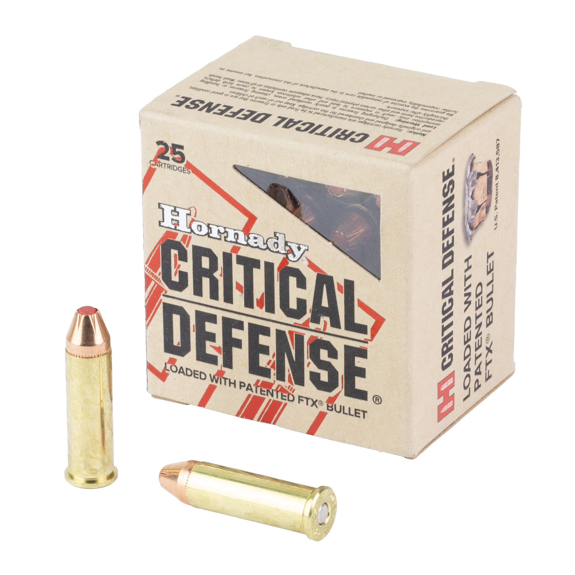 Hornady Cd 38spl+p 110 Grain 25/250 bulk ammo product image