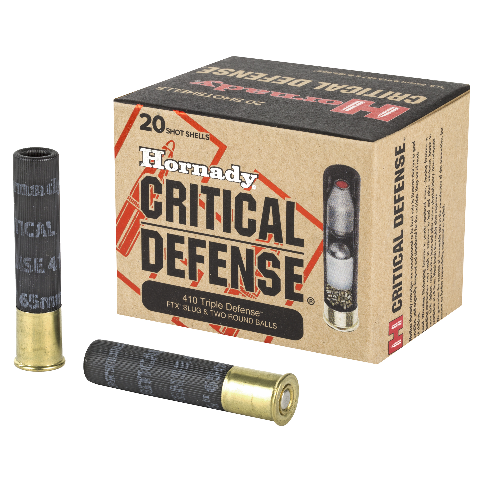 Hornady Cd 410 2.5″ 20/200 bulk ammo product image