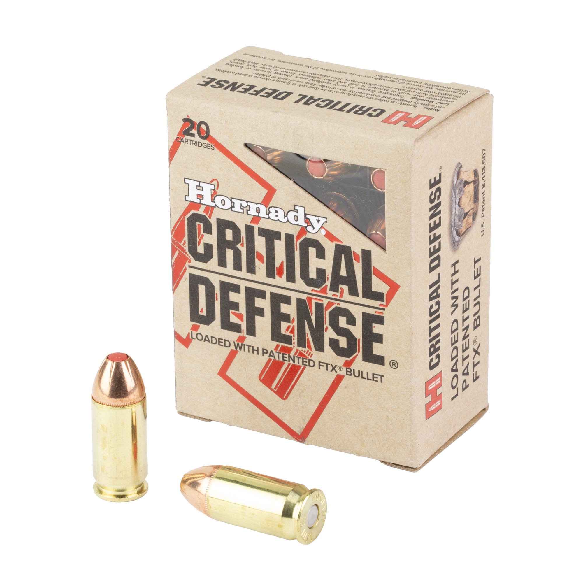 Hornady Cd 45 ACP 185 Grain 20/200 bulk ammo product image
