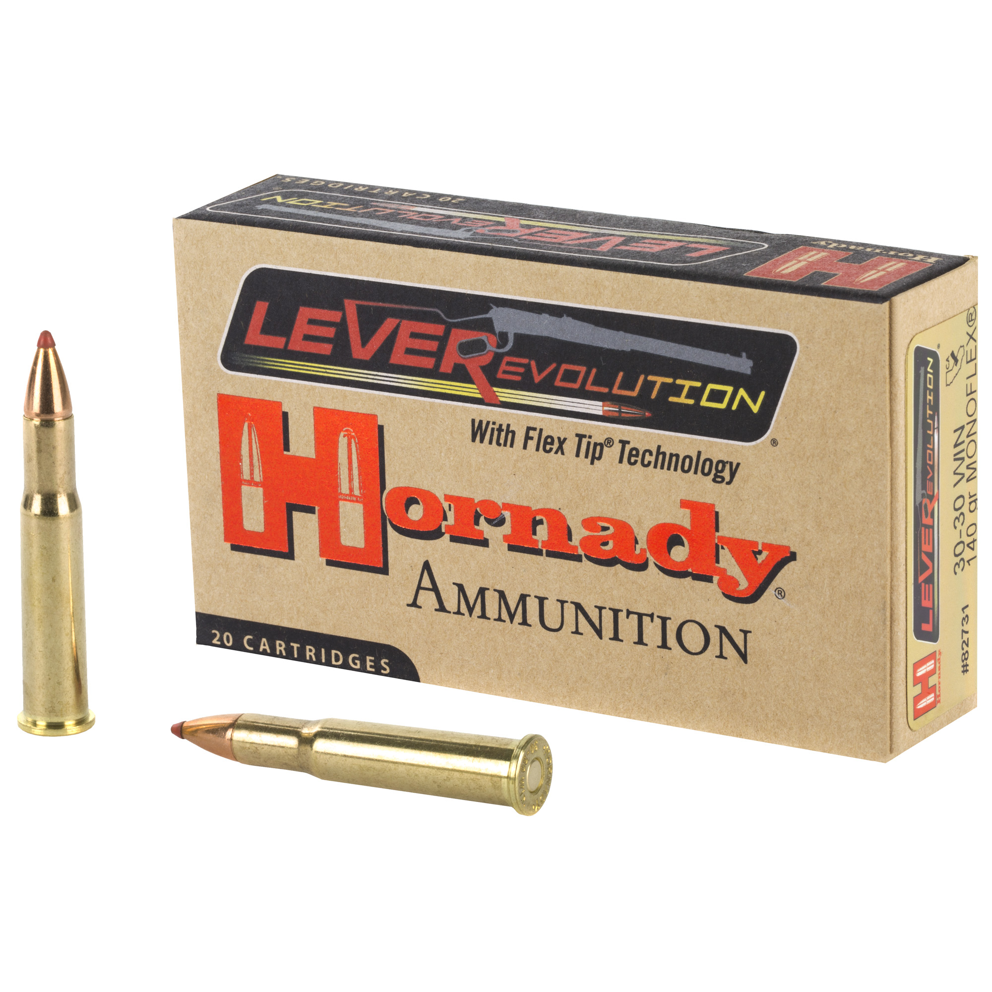 Hornady Lvrevo 30-30 140 Grain Mfx 20/200 bulk ammo product image