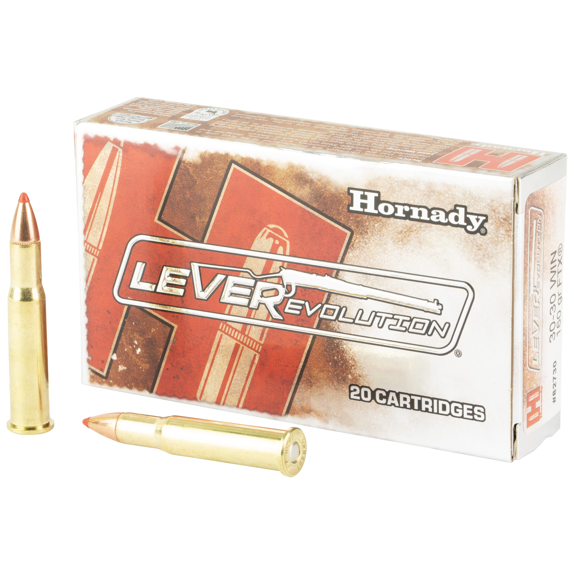 Hornady Lvrevo 30-30 160 Grain 20/200 bulk ammo product image