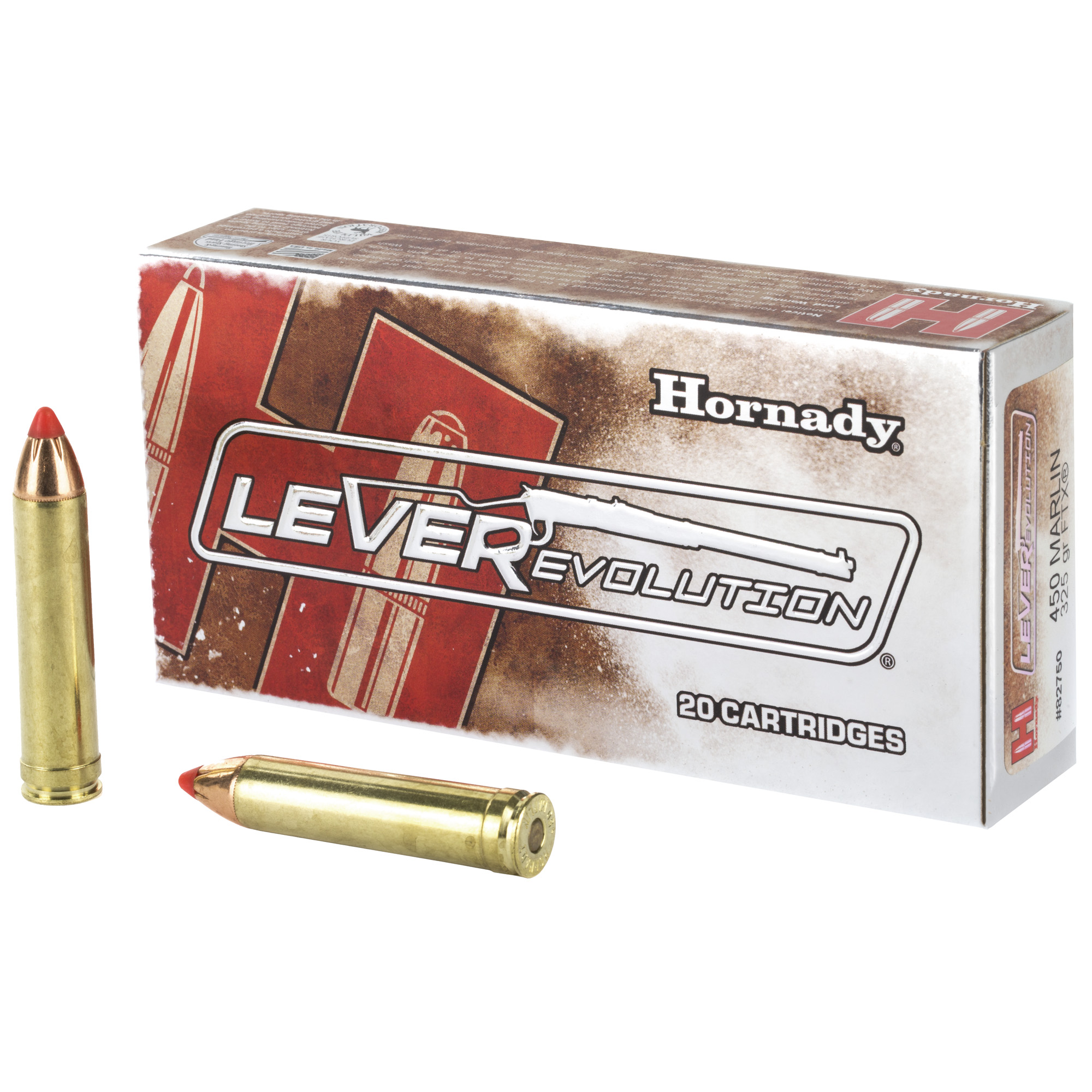 Hornady Lvrevo 450mar 325 Grain 20/200 bulk ammo product image