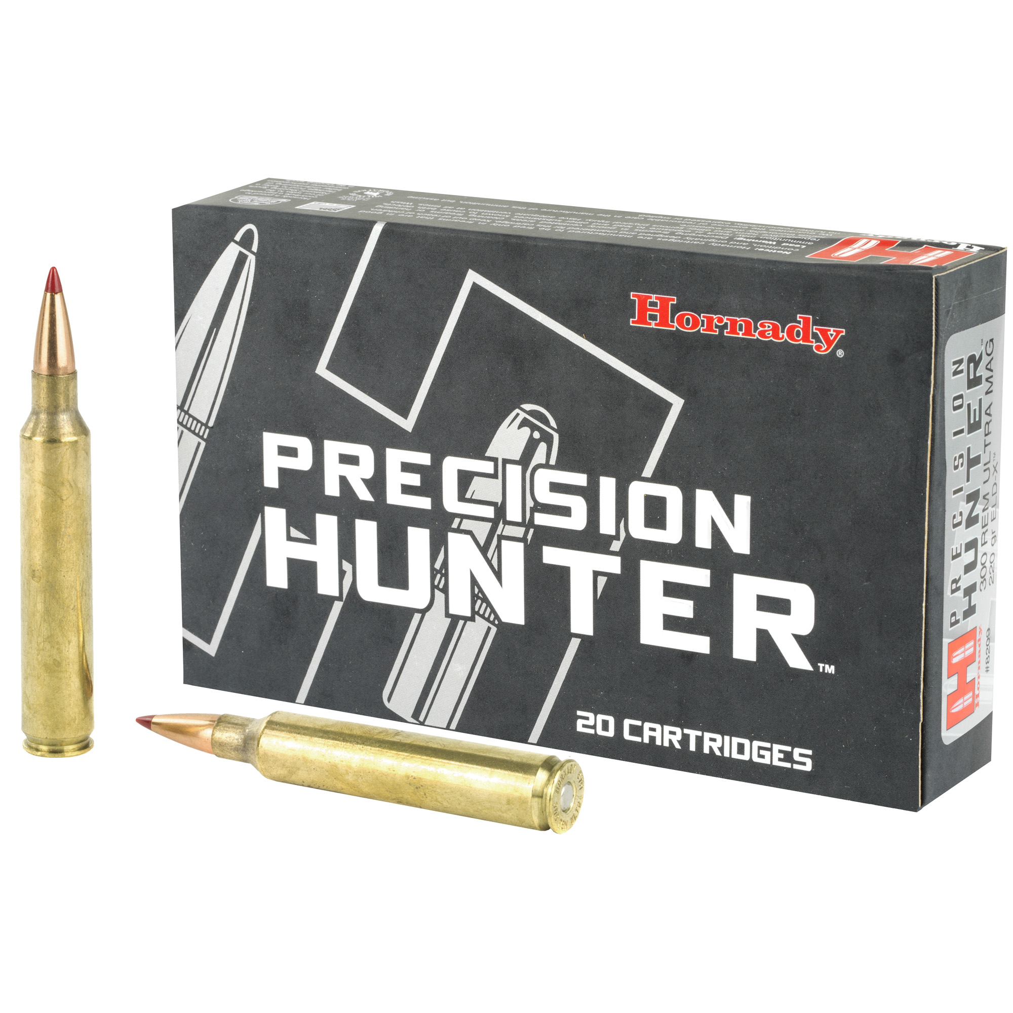 Hornady Ph 300rum 220 Grain ELD-X 20/200 bulk ammo product image