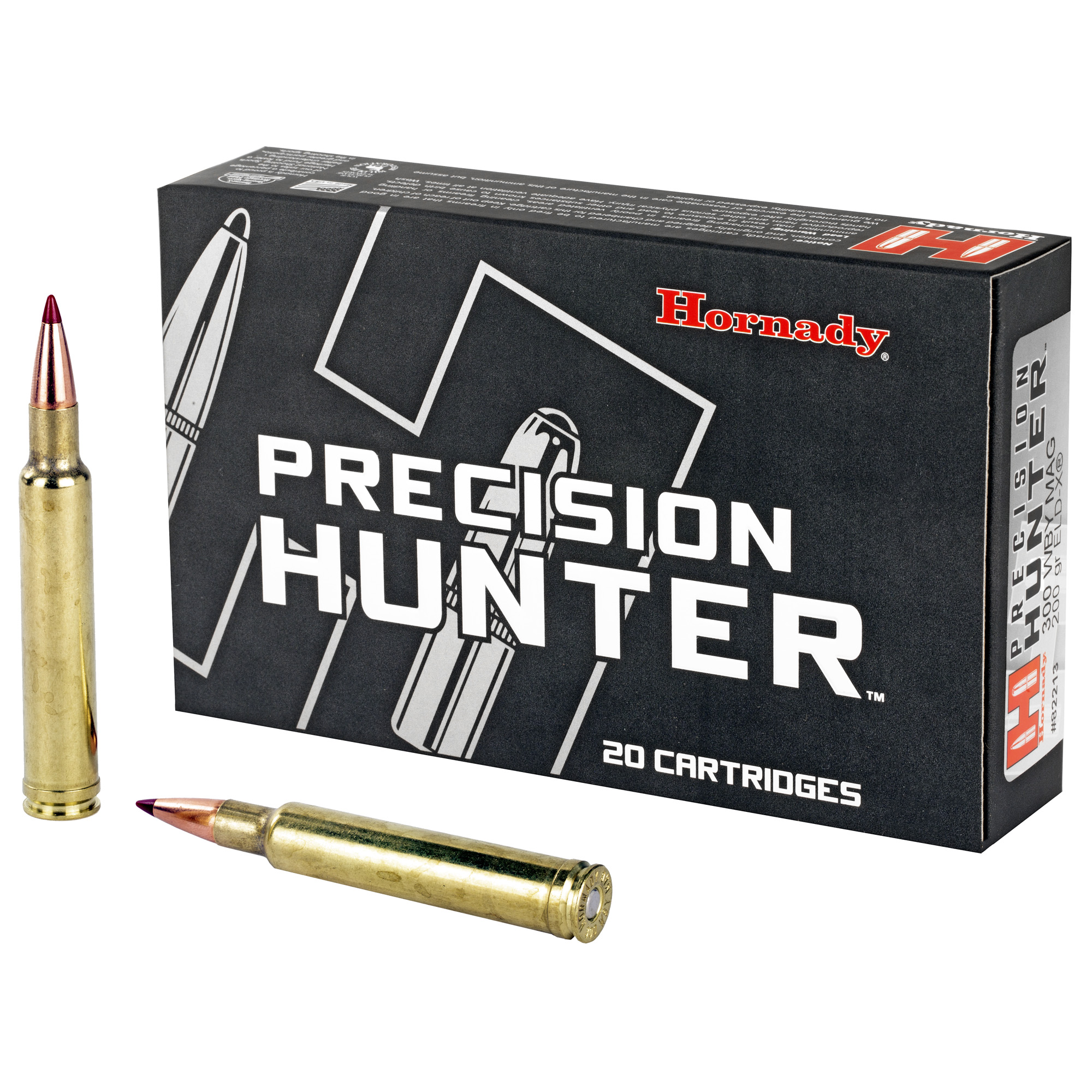 Hornady Ph 300wby 200 Grain ELD-X 20/200 bulk ammo product image