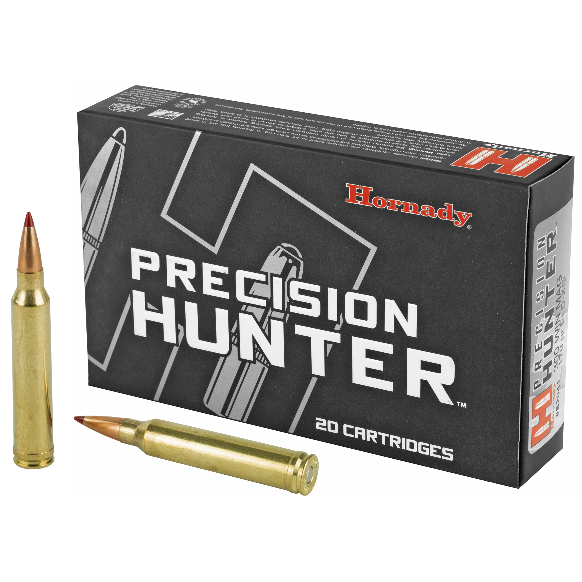 Hornady Ph 300win 178 Grain ELD-X 20/200 bulk ammo product image